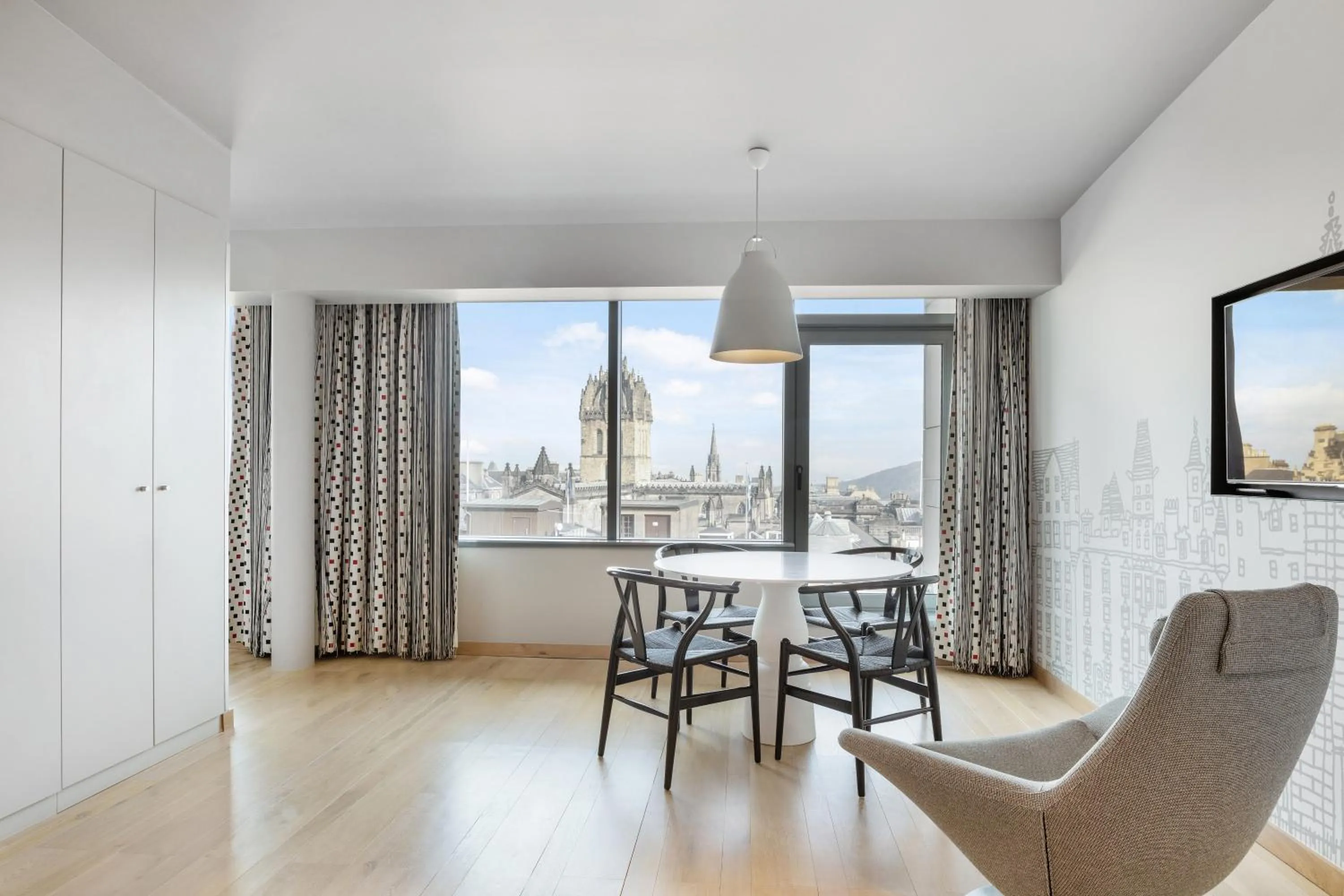 Living room in Radisson Collection Hotel, Royal Mile Edinburgh