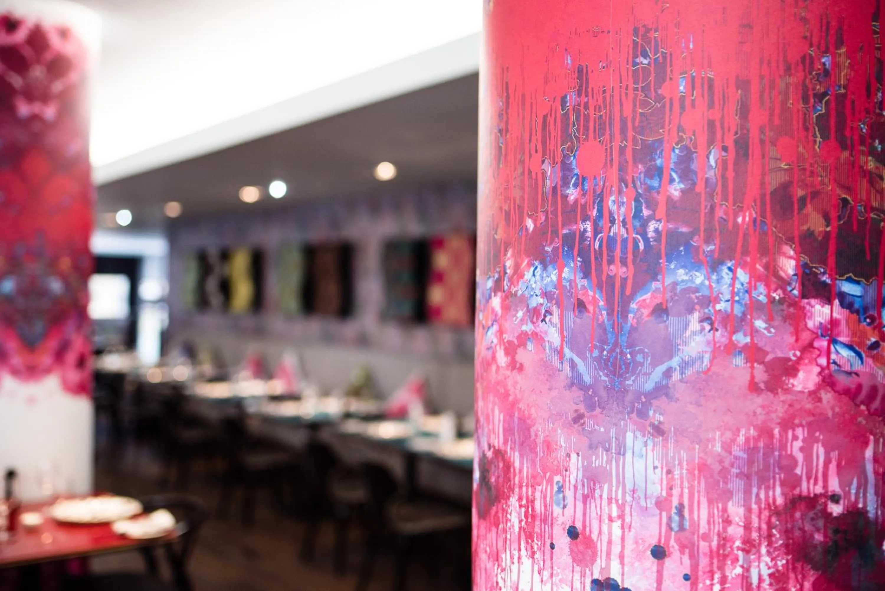 Decorative detail in Radisson Collection Hotel, Royal Mile Edinburgh