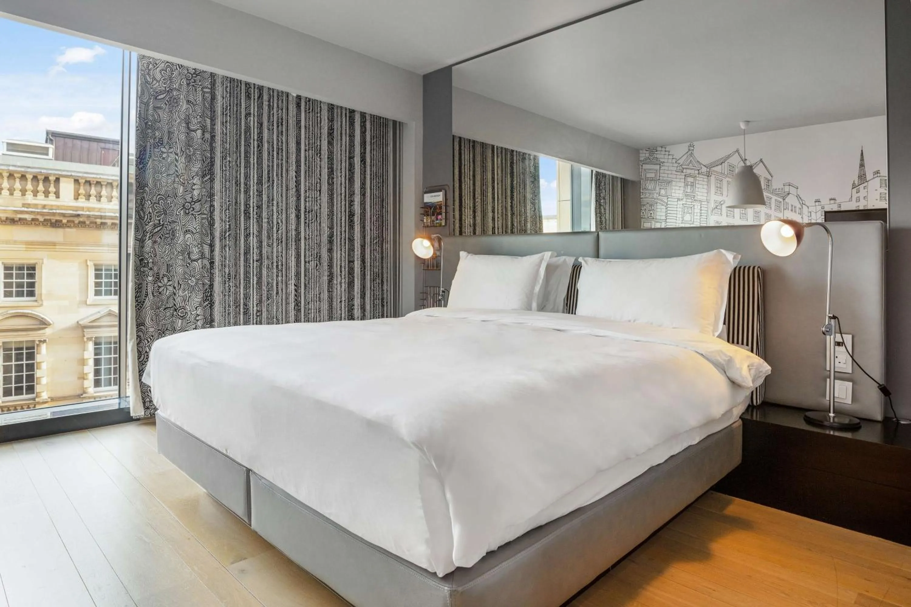 Bed in Radisson Collection Hotel, Royal Mile Edinburgh