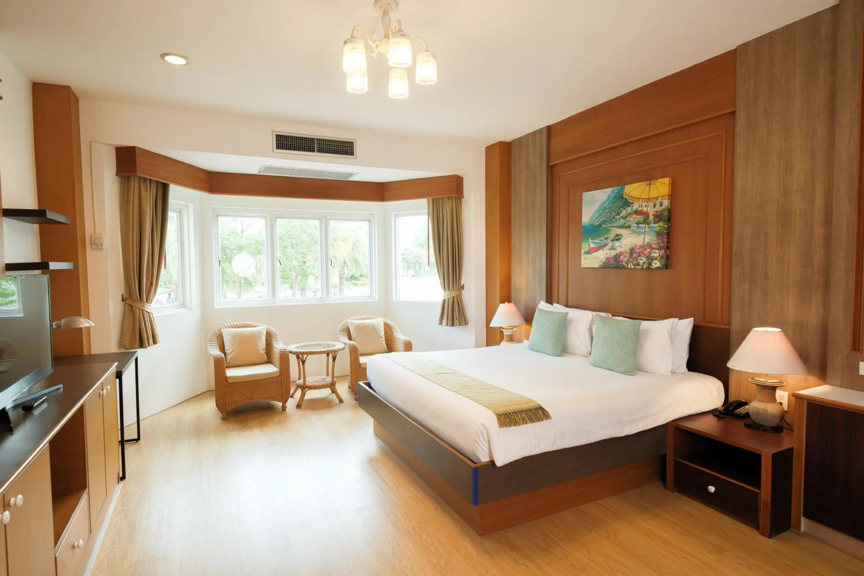 Bedroom, Bed in Siamgrand Hotel