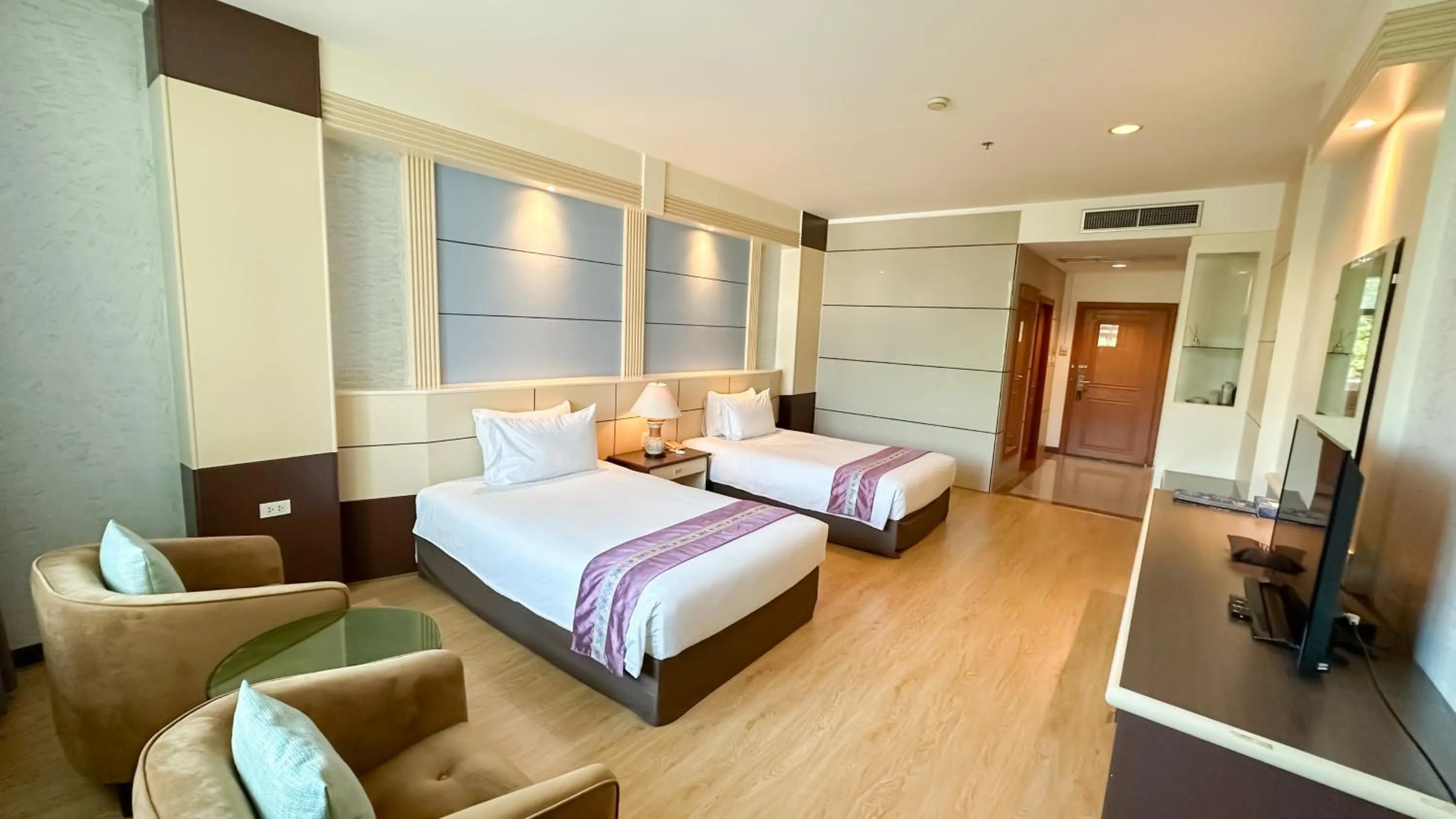 Bedroom, Bed in Siamgrand Hotel