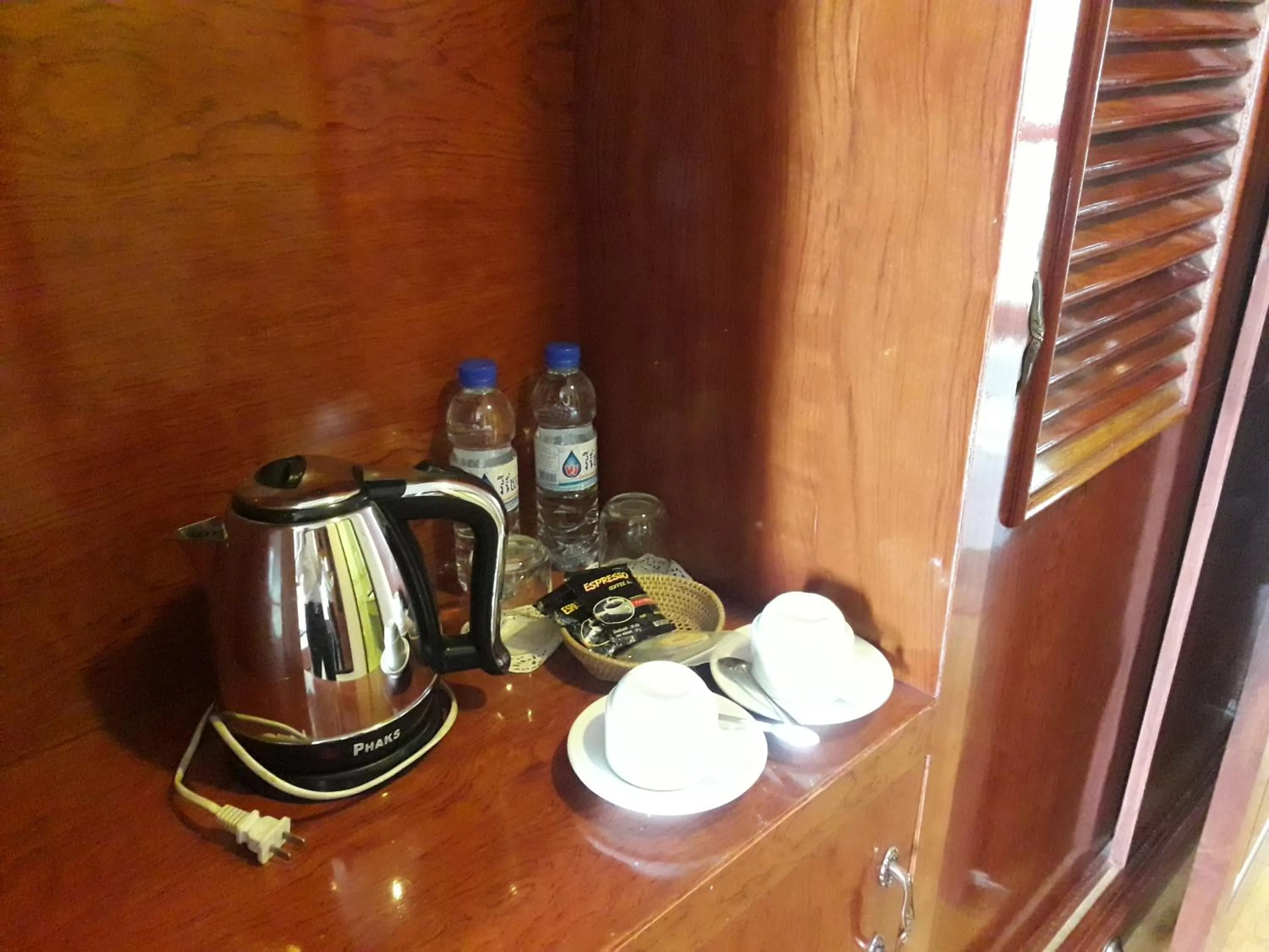 Coffee/tea facilities in Stung Sangke Hotel