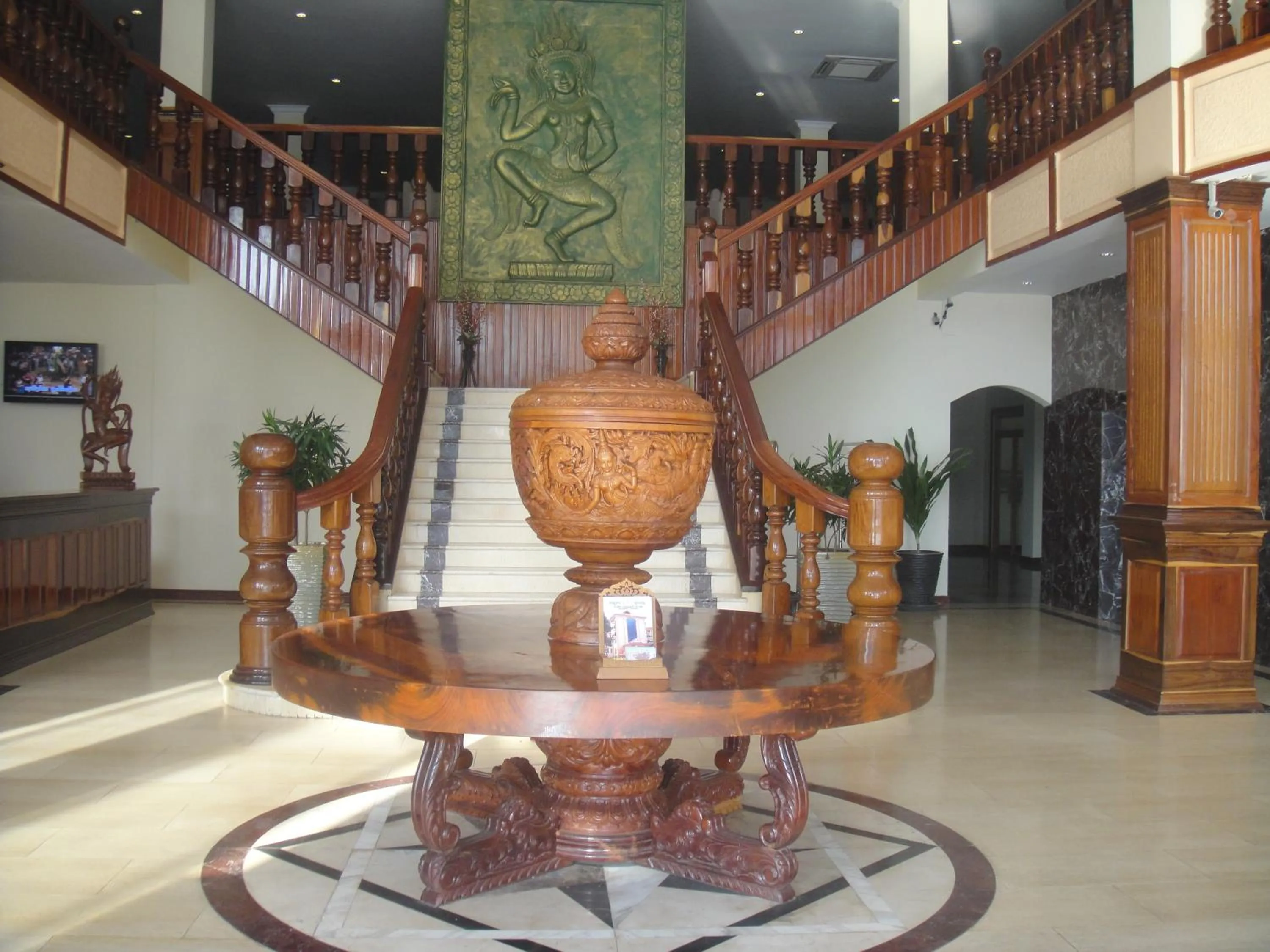 Lobby or reception in Stung Sangke Hotel