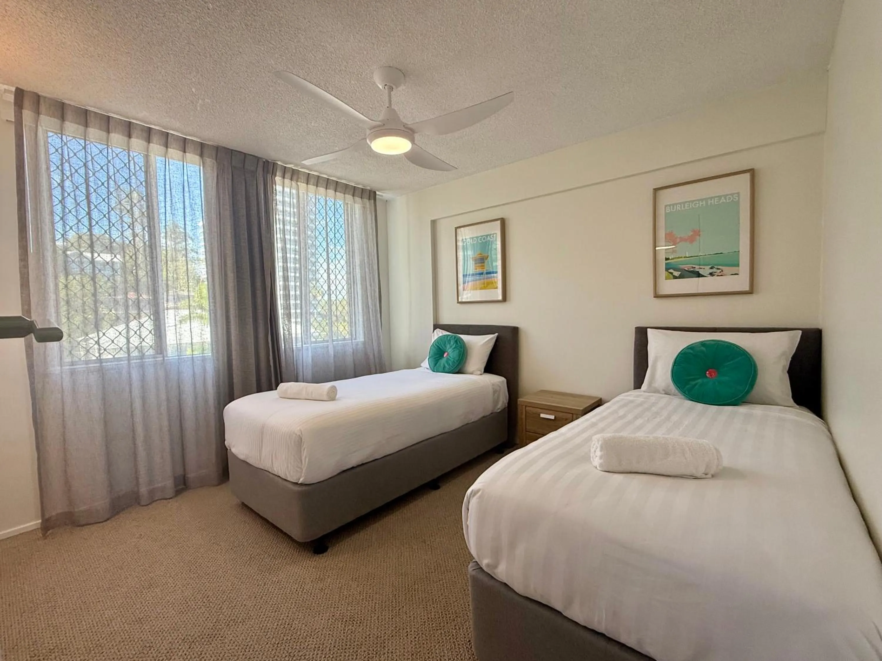 Bed in Park Towers-Goodwin Towers Holiday Units