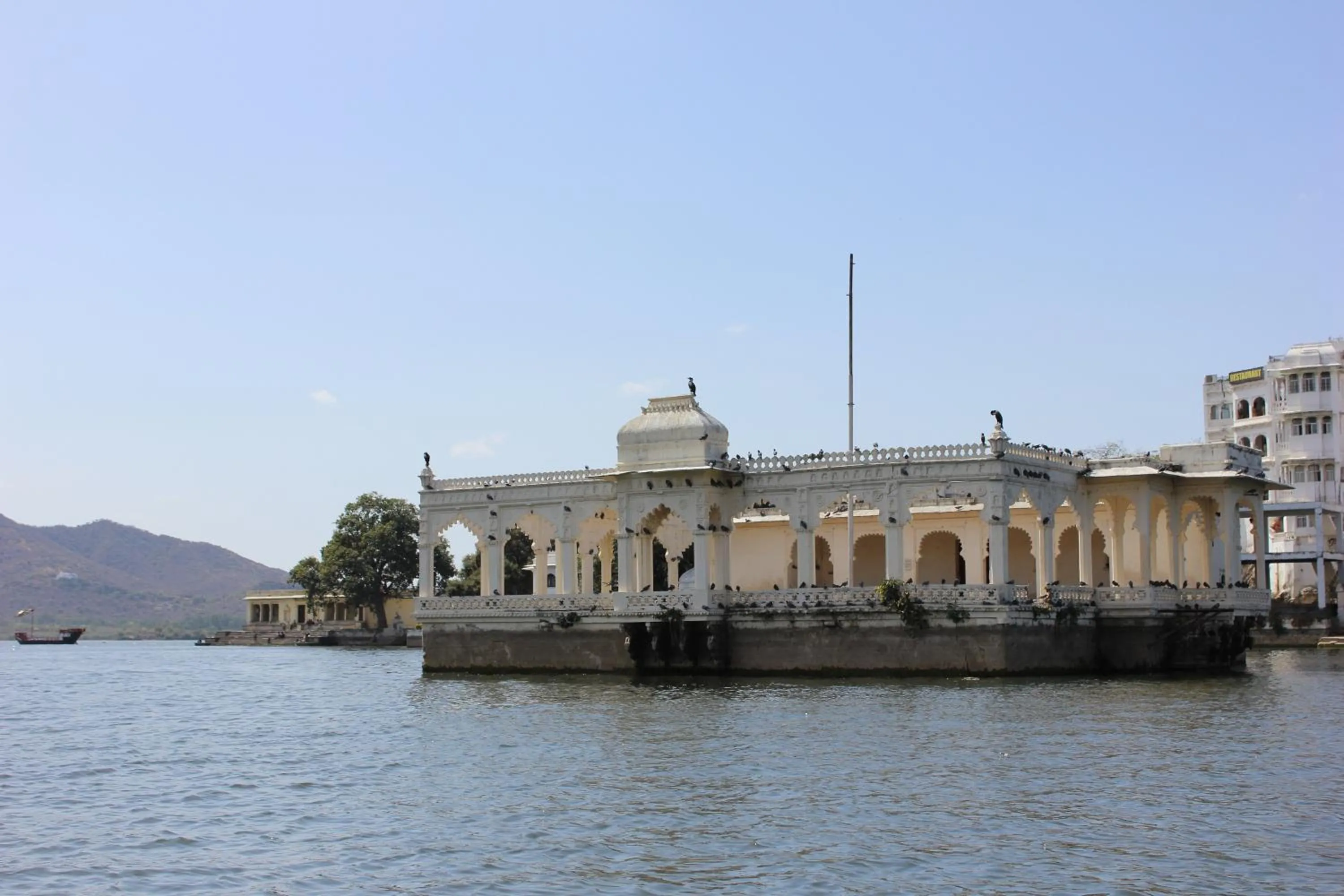 Property building in Raj Niwas