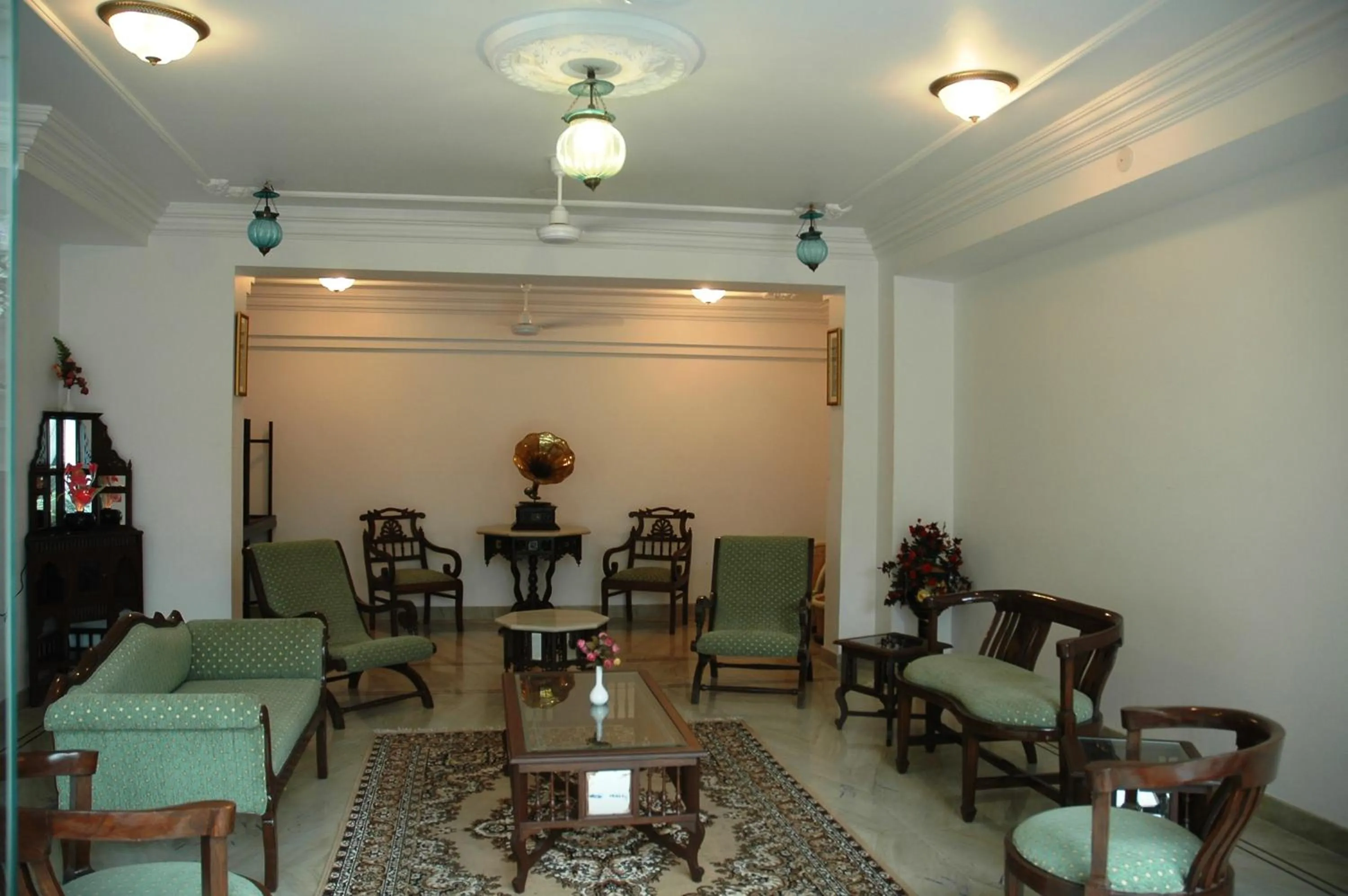 Lobby or reception in Raj Niwas