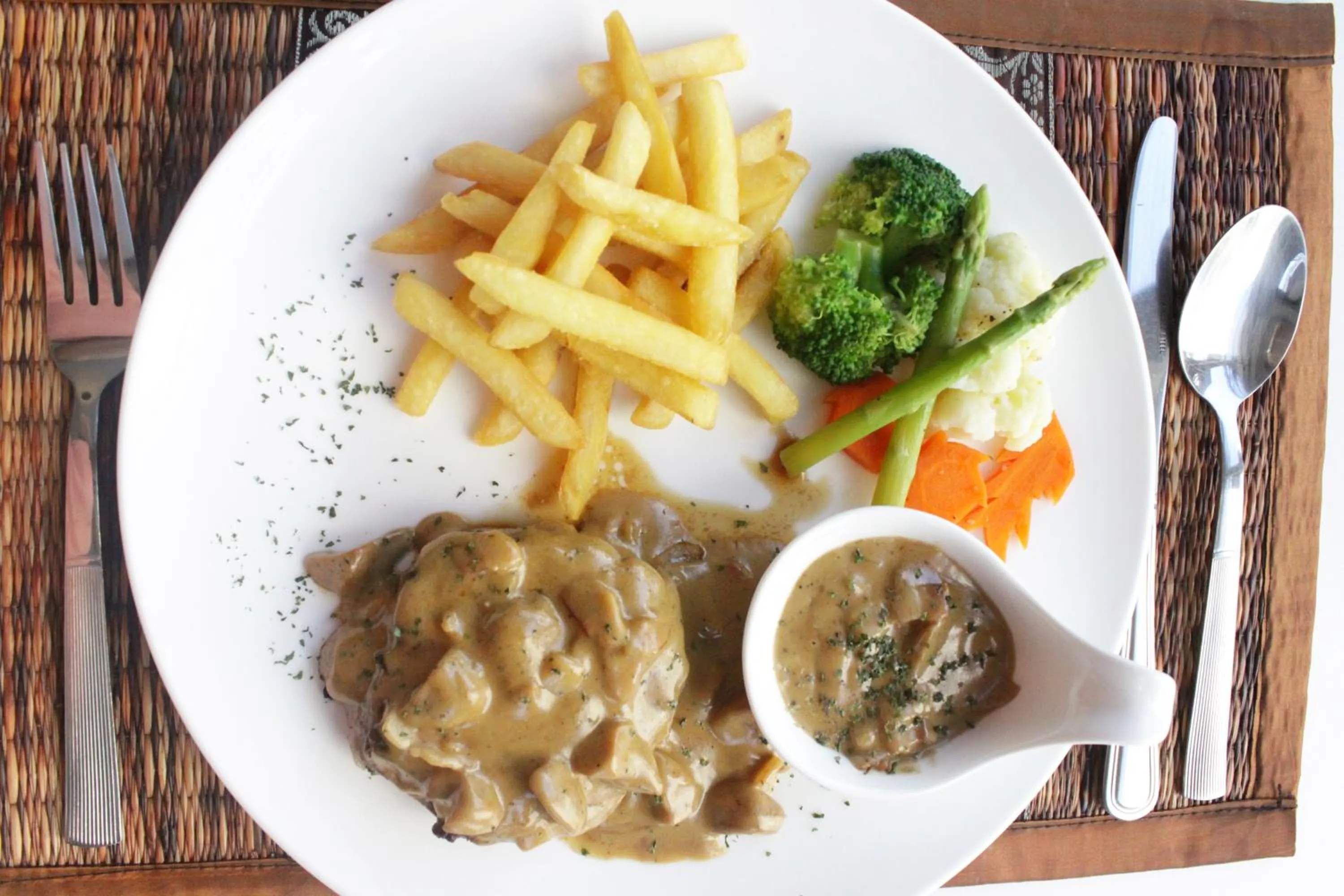 American breakfast, Food in Petals Inn