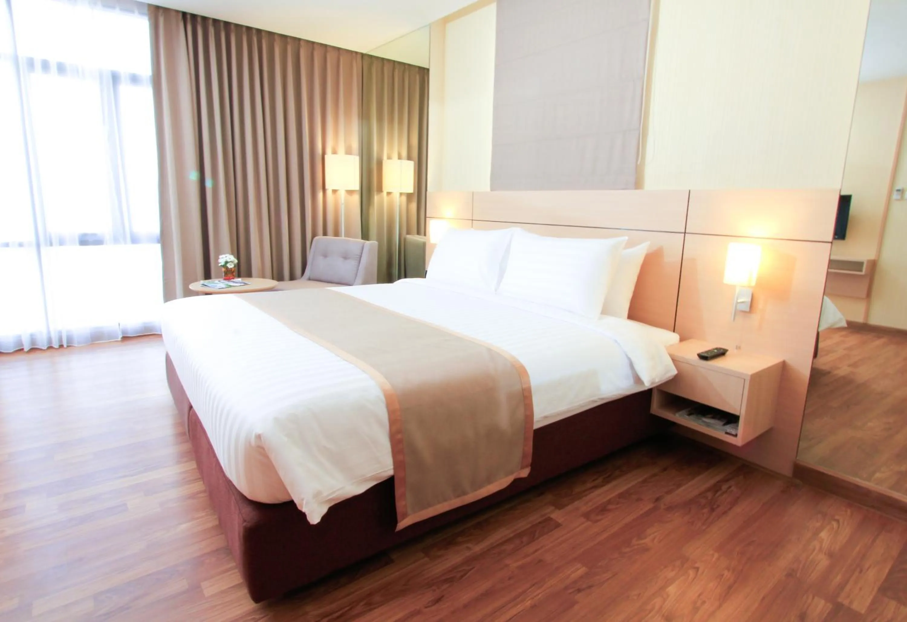 Bedroom in Petals Inn