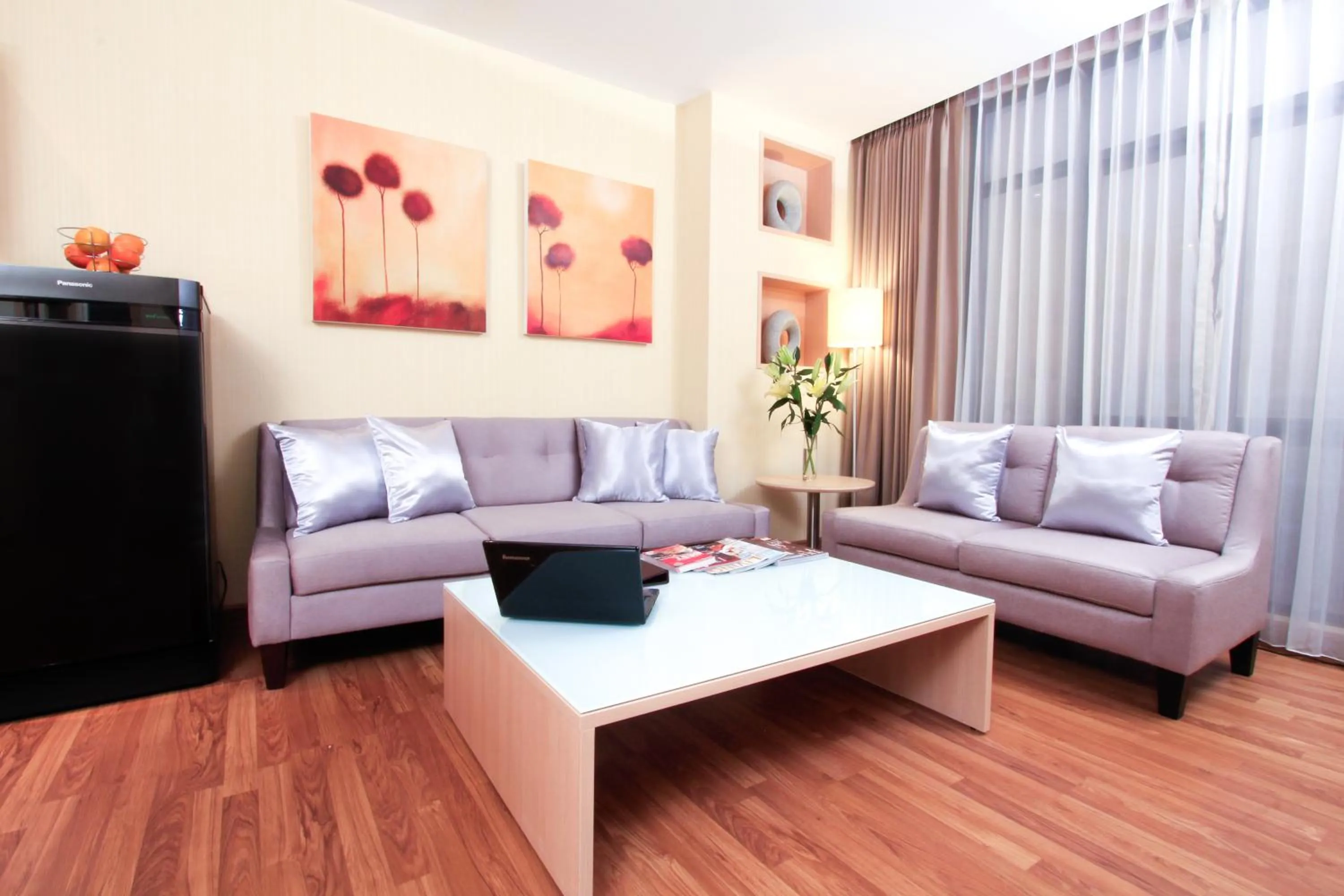 Seating Area in Petals Inn