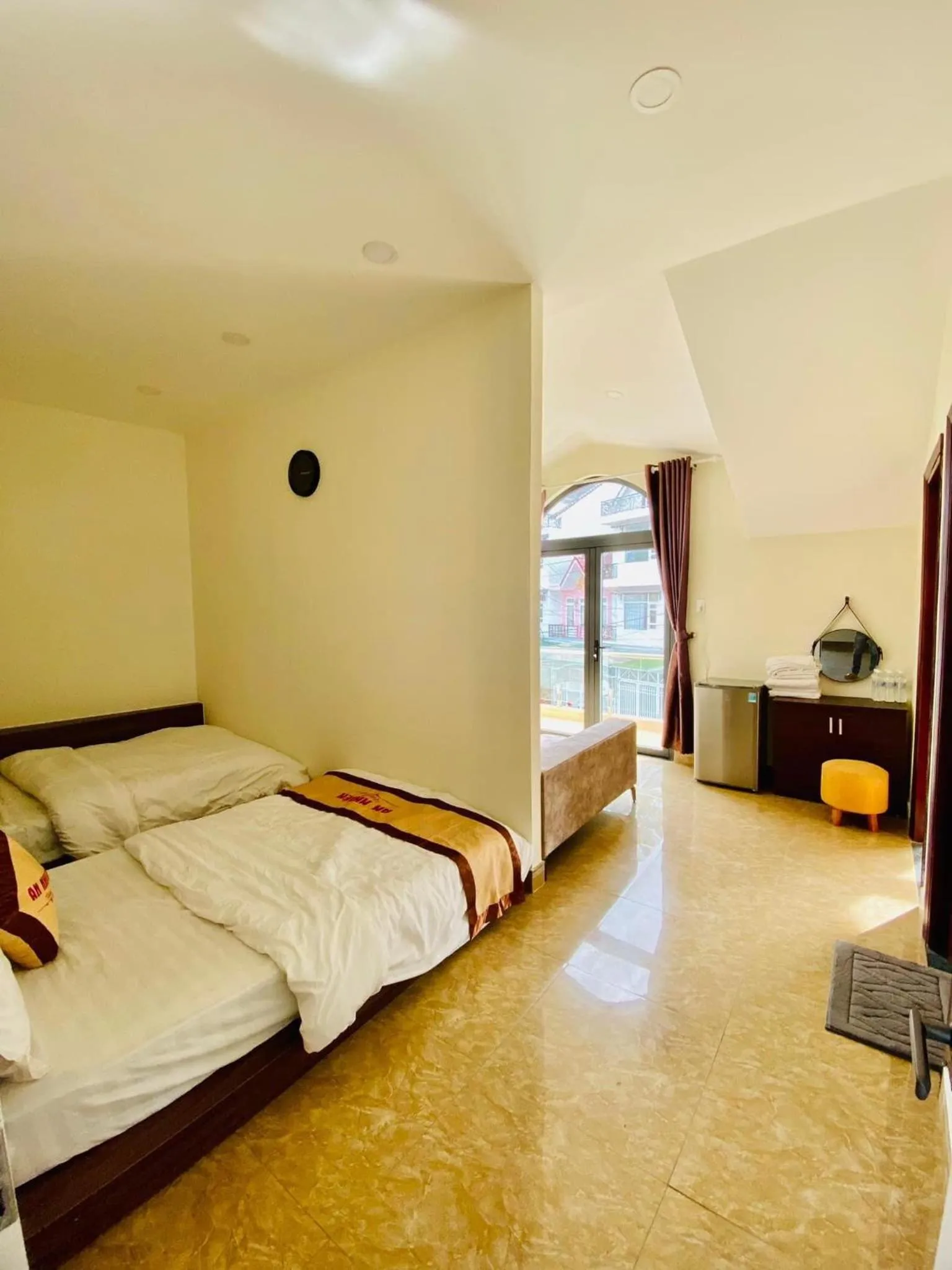 Bedroom, Bed in An Nhien Hotel