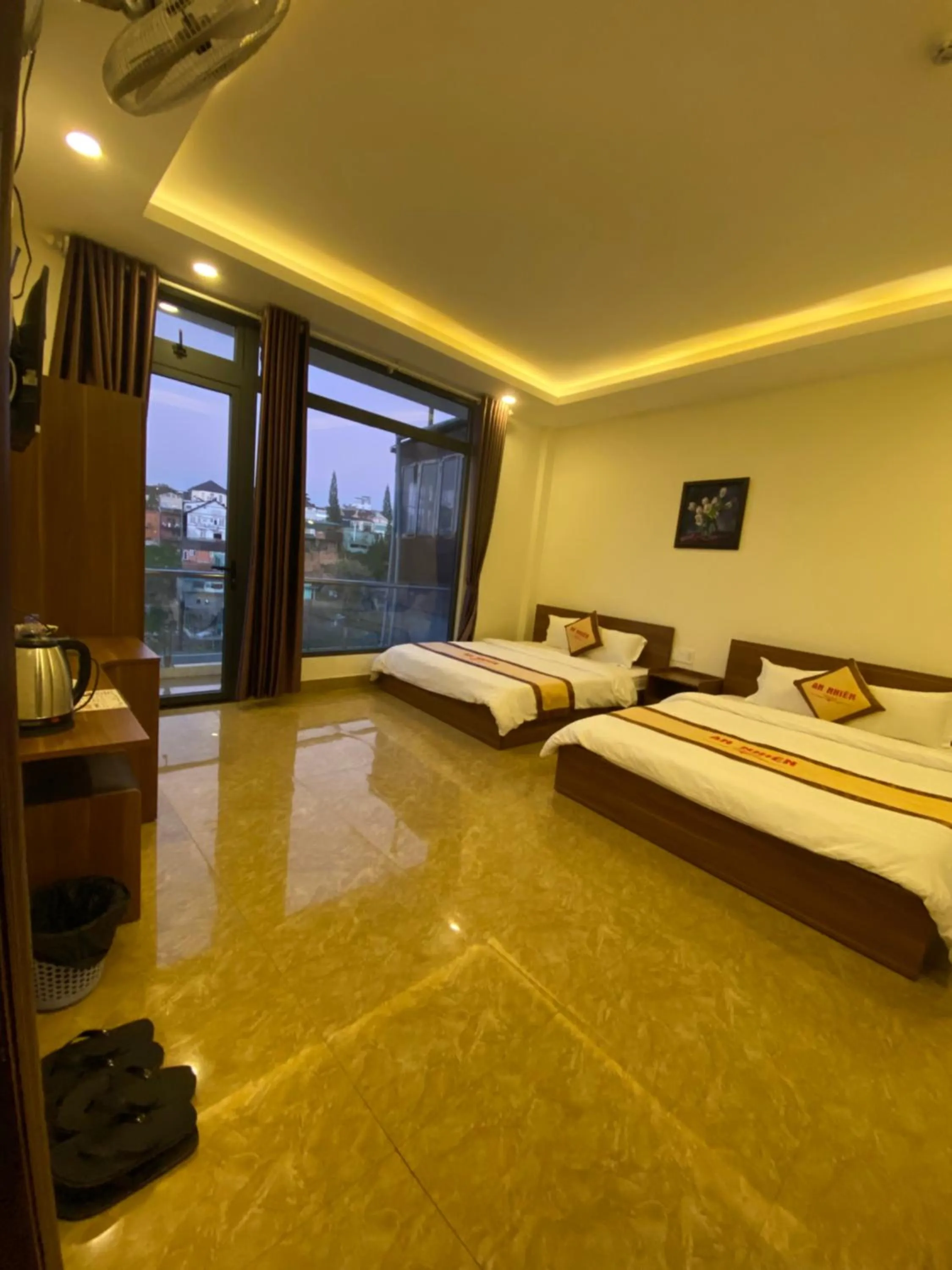 Bed in An Nhien Hotel