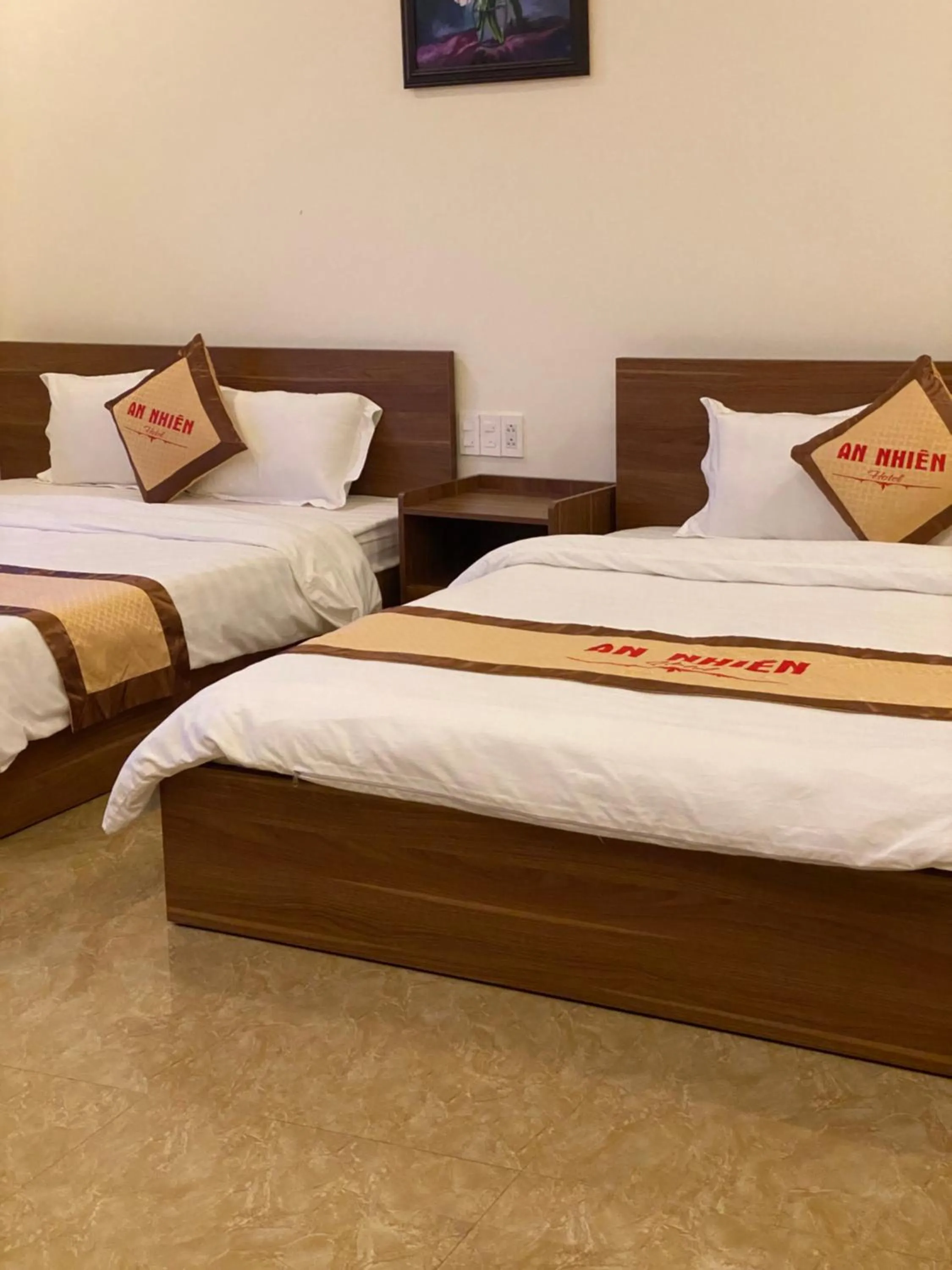 Bed in An Nhien Hotel