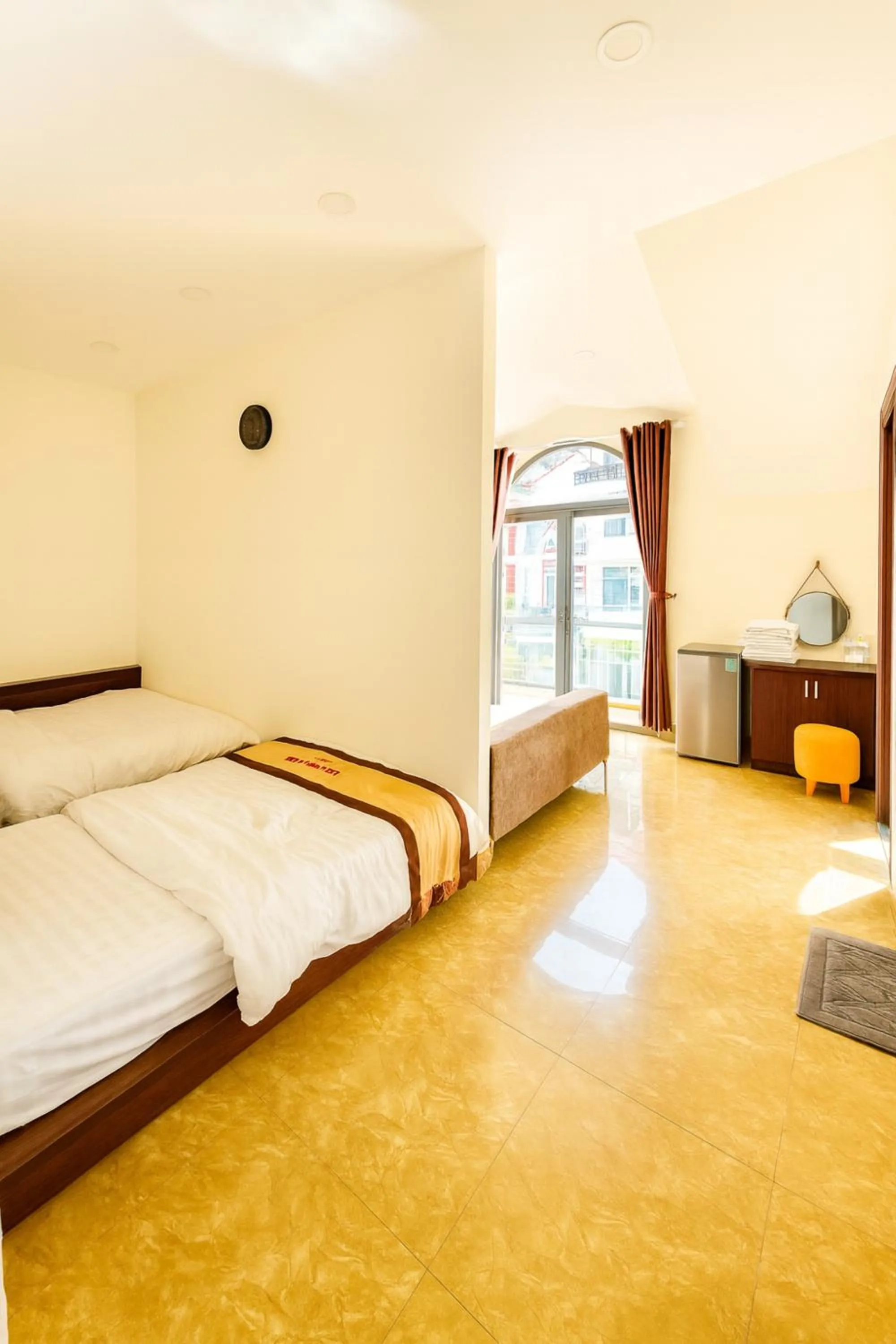 Bed in An Nhien Hotel