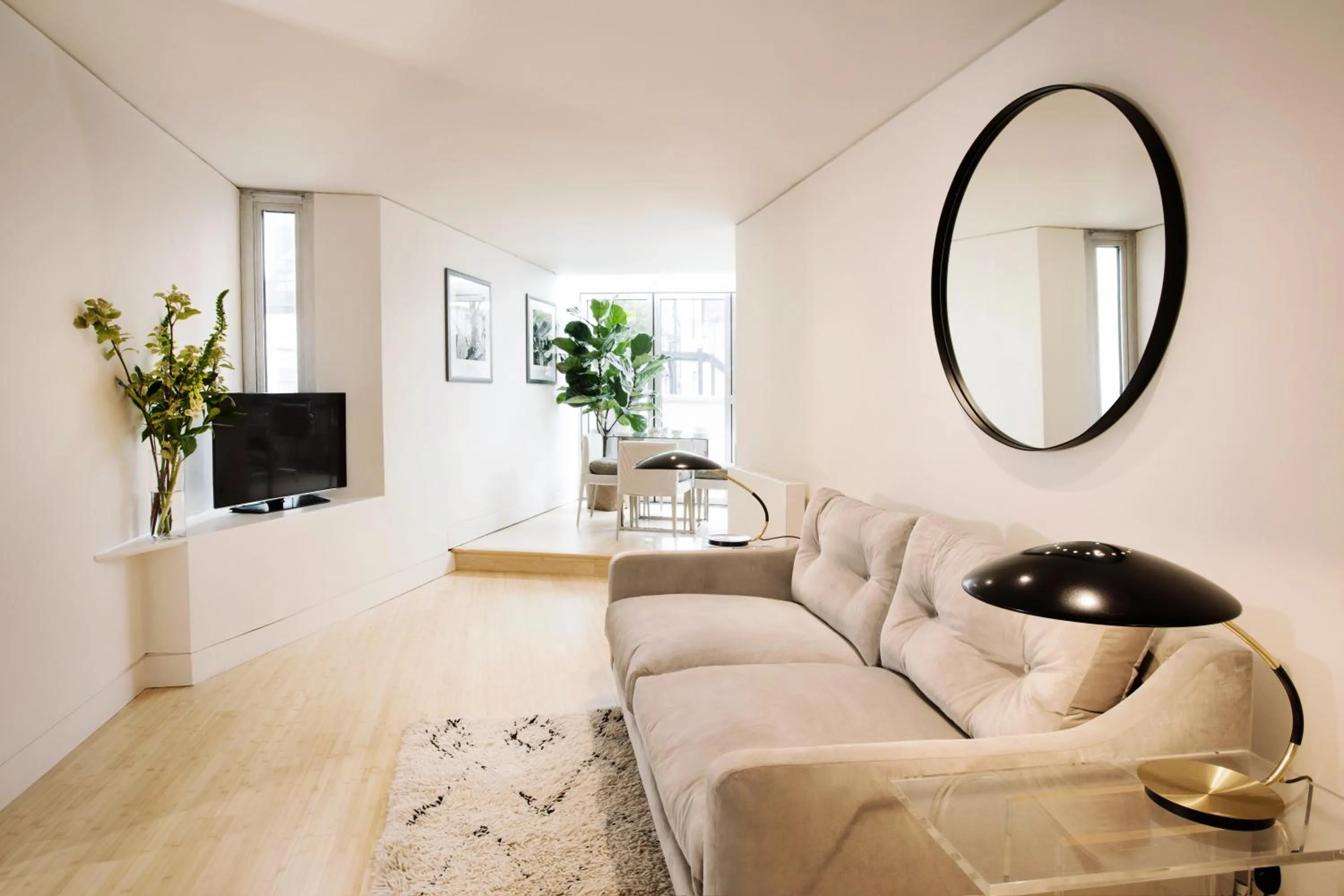 Living room in No.5 Maddox Street