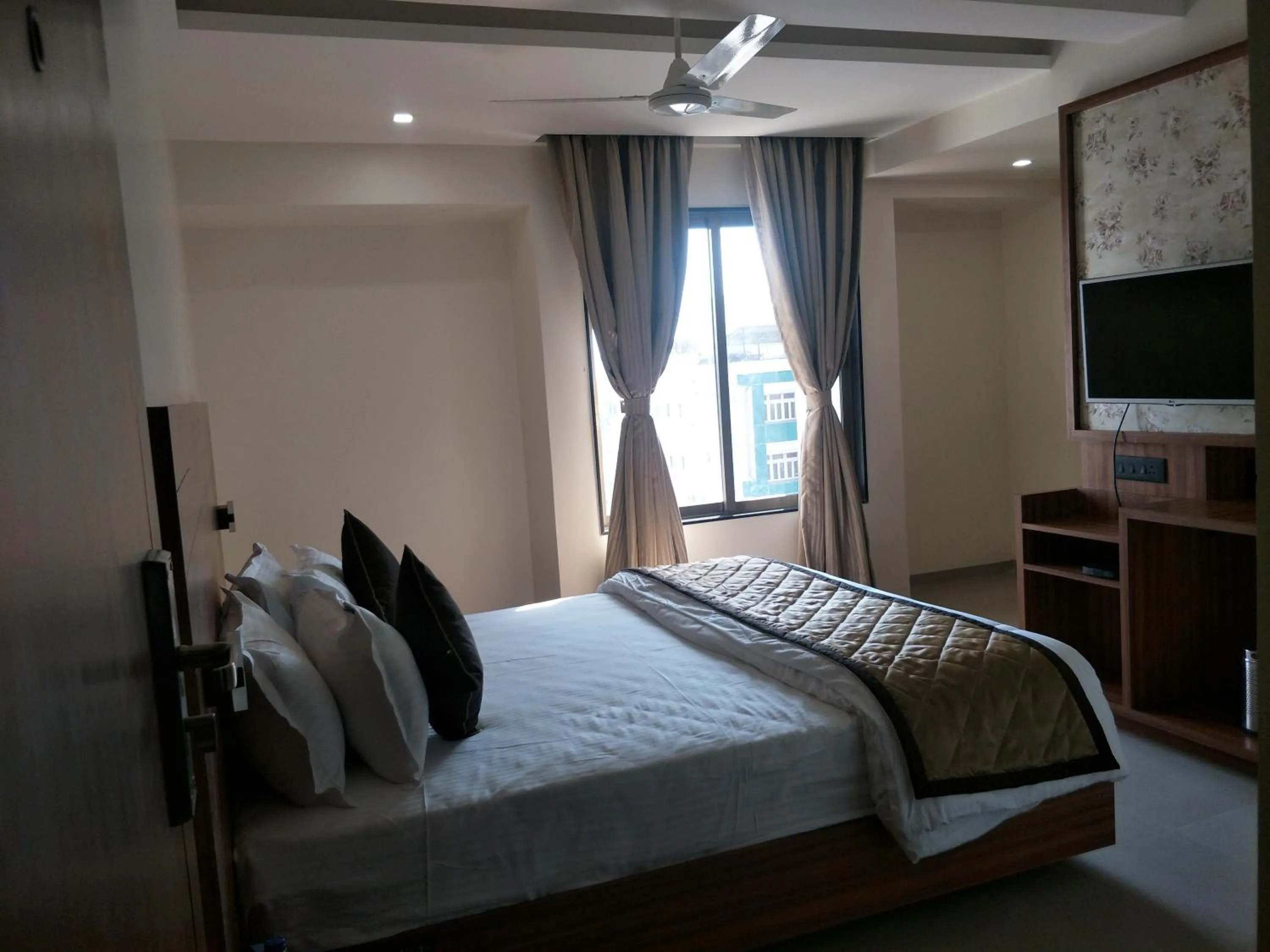 Bed in Kyriad Hotel Solapur by OTHPL