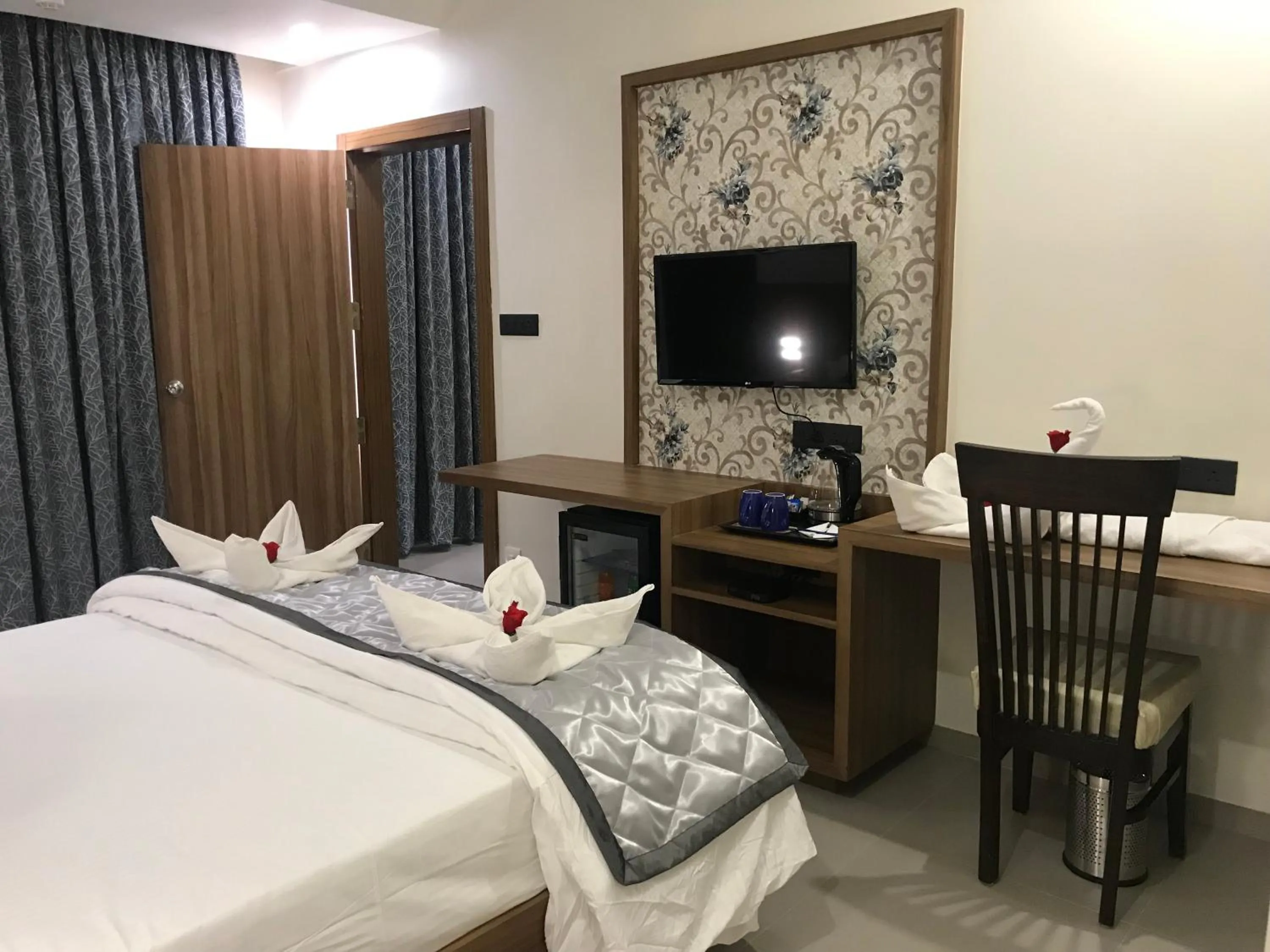 Bed in Kyriad Hotel Solapur by OTHPL