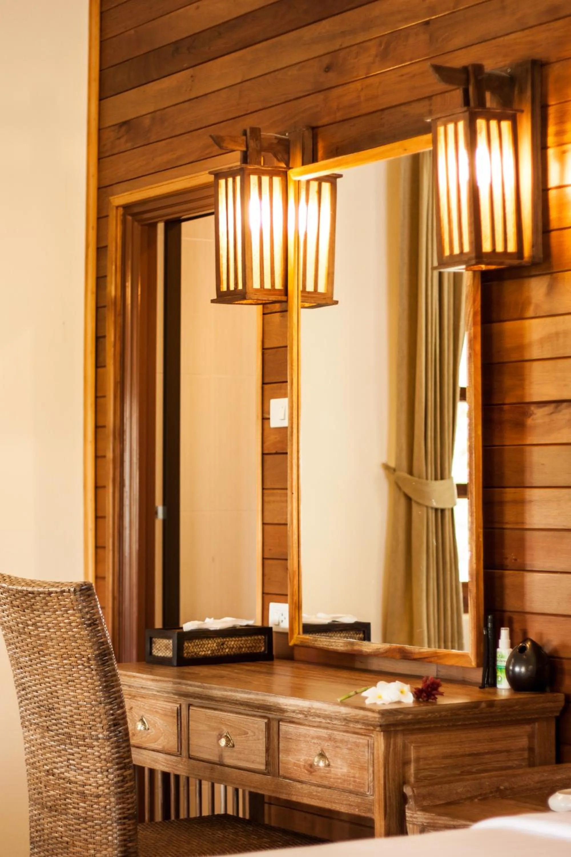 Decorative detail in Chaipura Resort