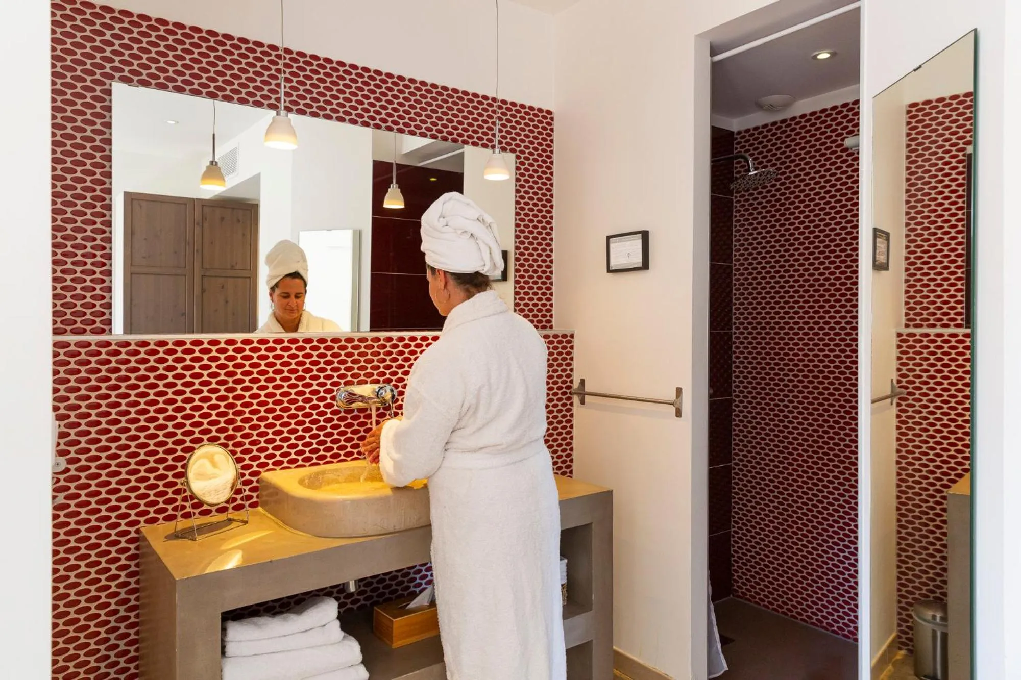 Bathroom in Hôtel 96