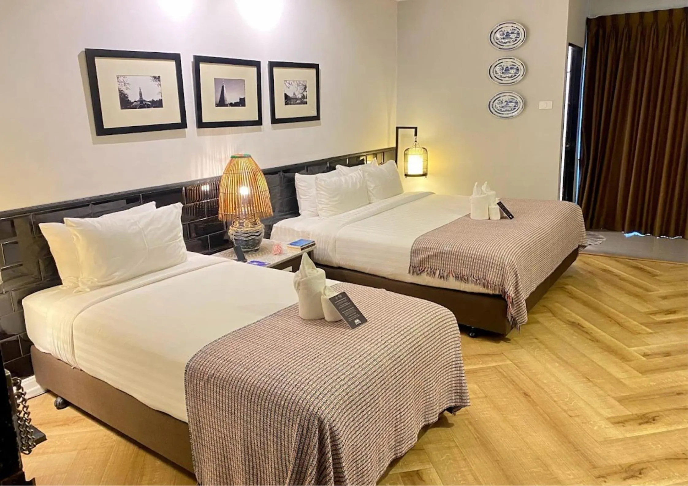 Photo of the whole room, Bed in Yuu Hotel Ubon Ratchathani