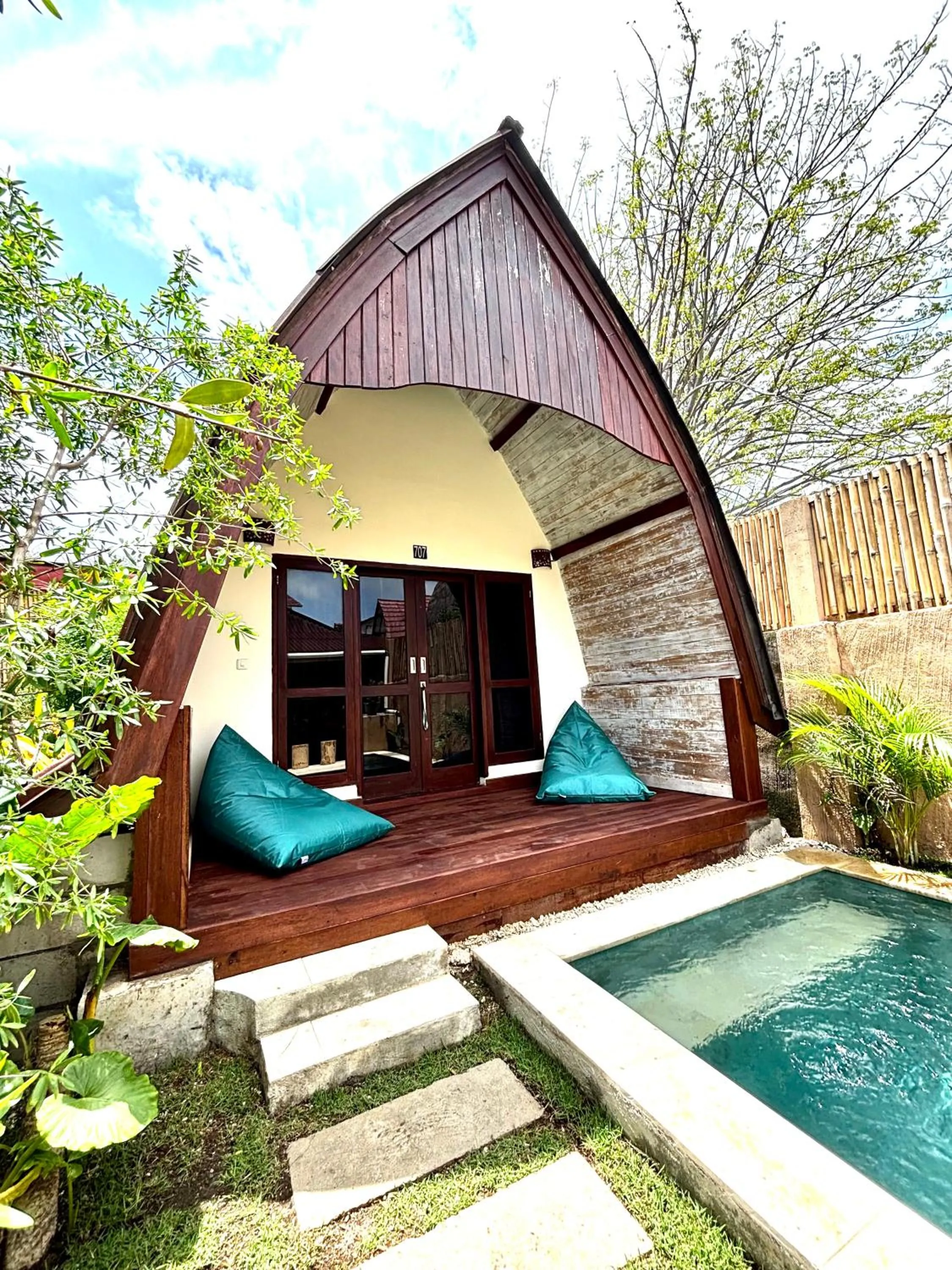 Natural landscape in D'Gilian Bungalow