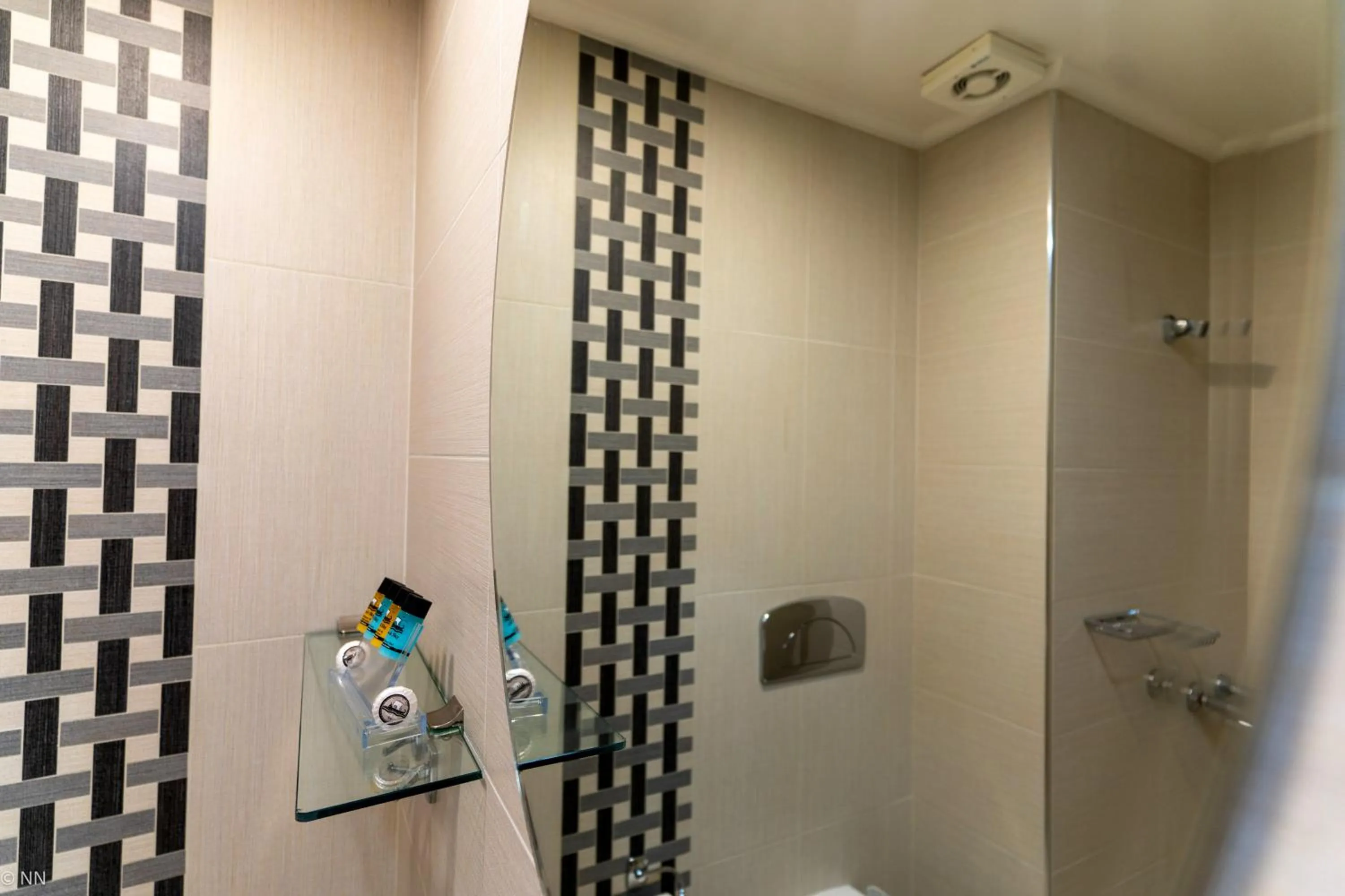 Bathroom in Dafni Plus Hotel