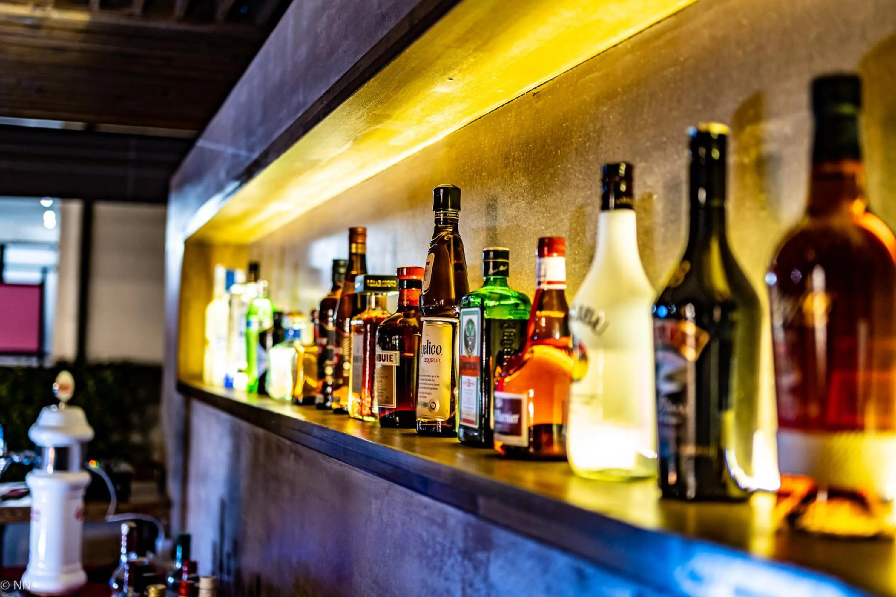 Lounge or bar in Dafni Plus Hotel