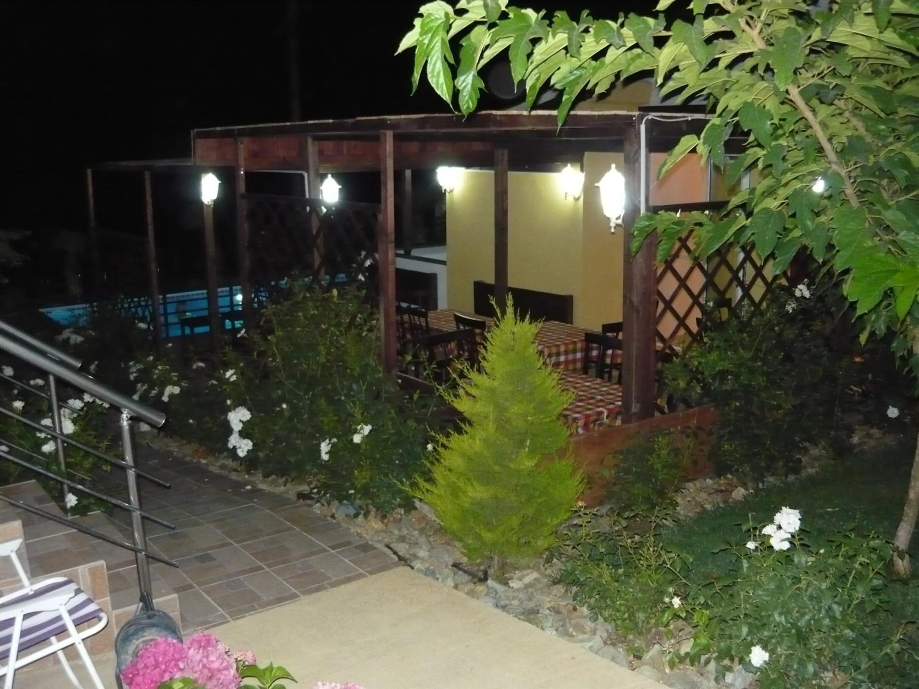 Dinner in Victory Apartments Hotel