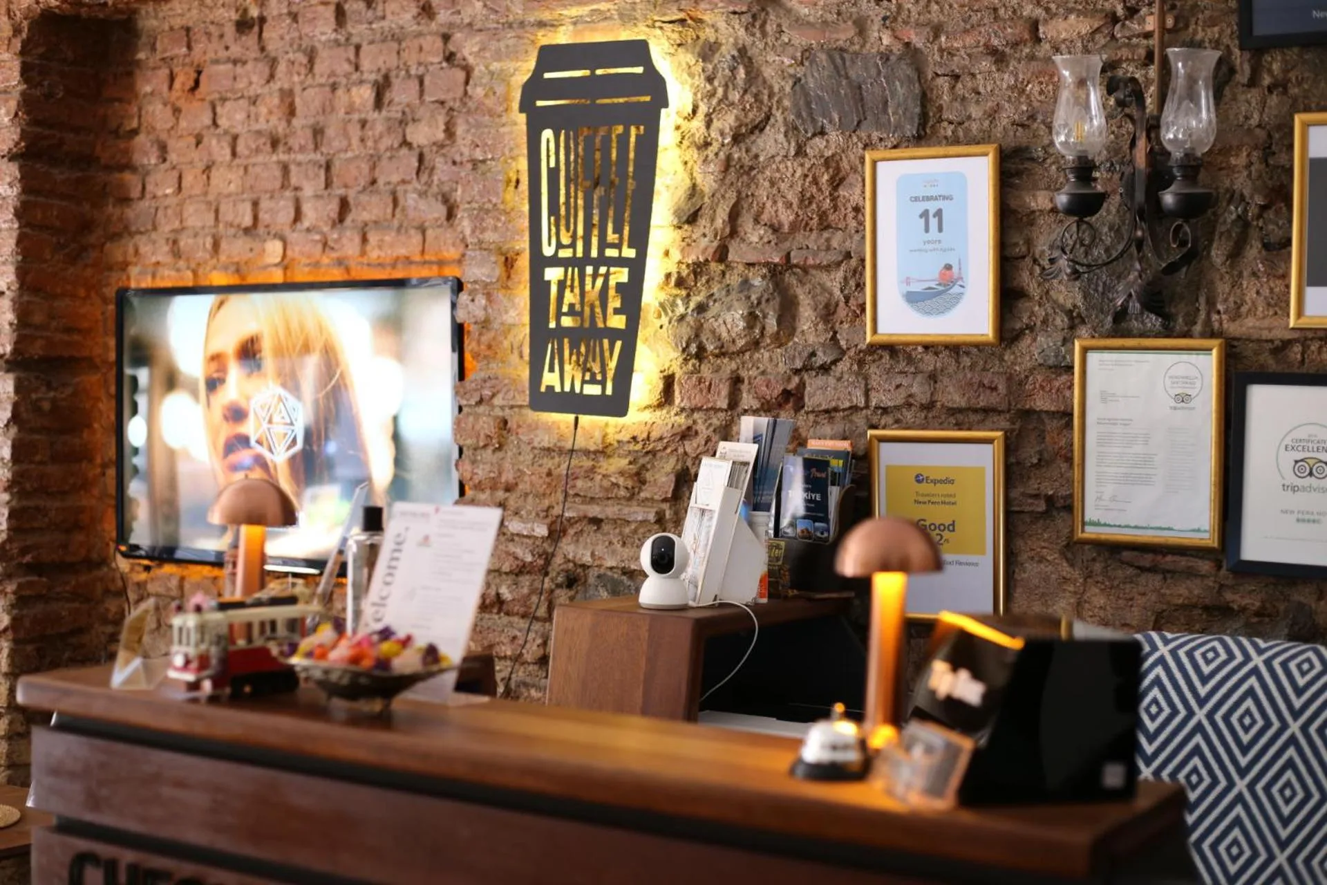 Lobby or reception in New Pera