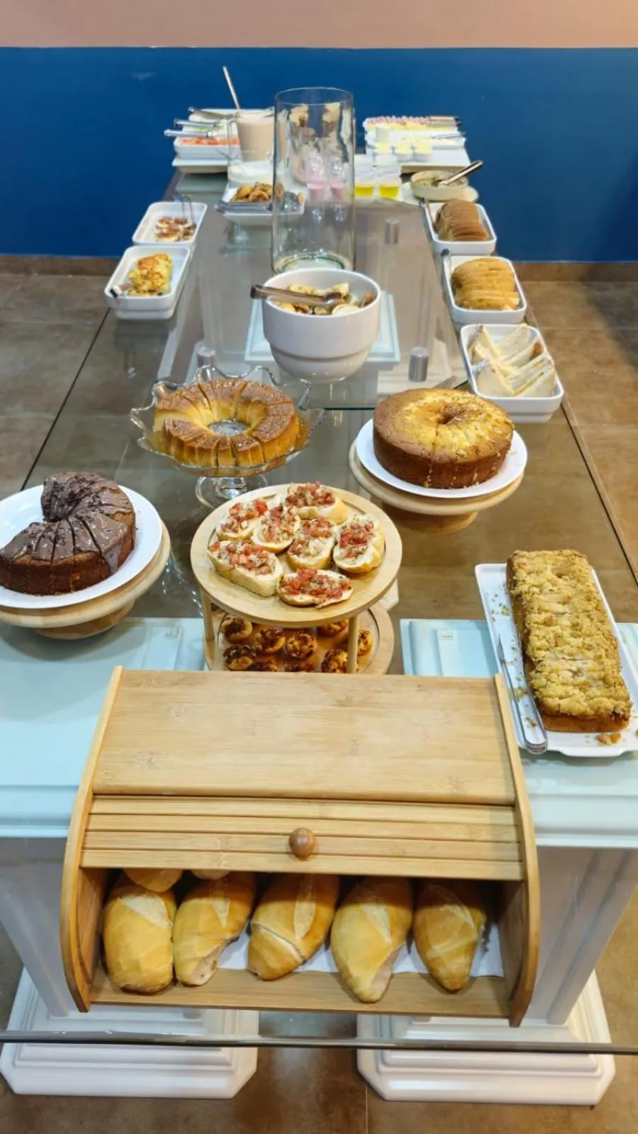 Buffet breakfast in Hotel Mirage