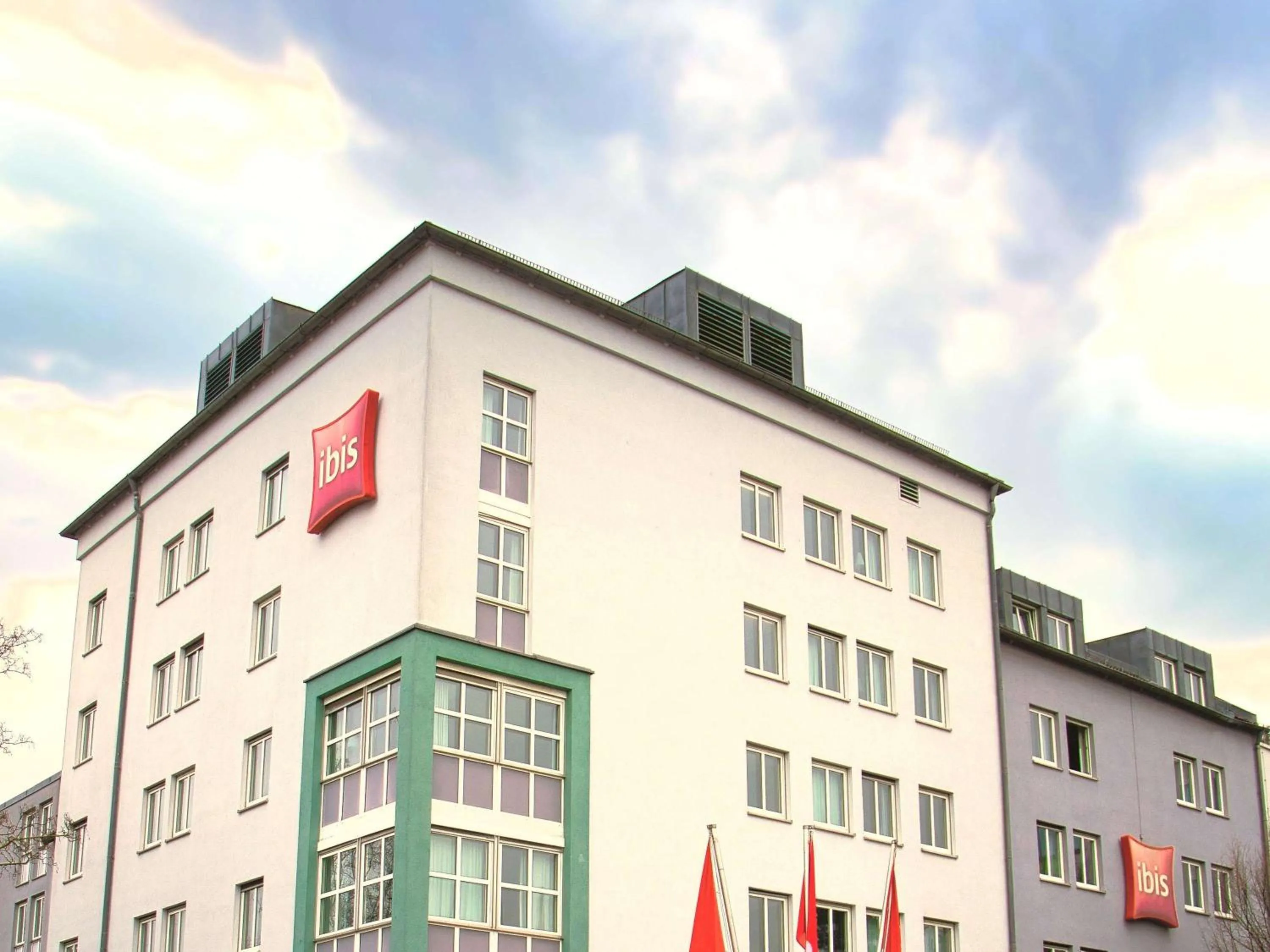 Property building in ibis Hotel Regensburg City