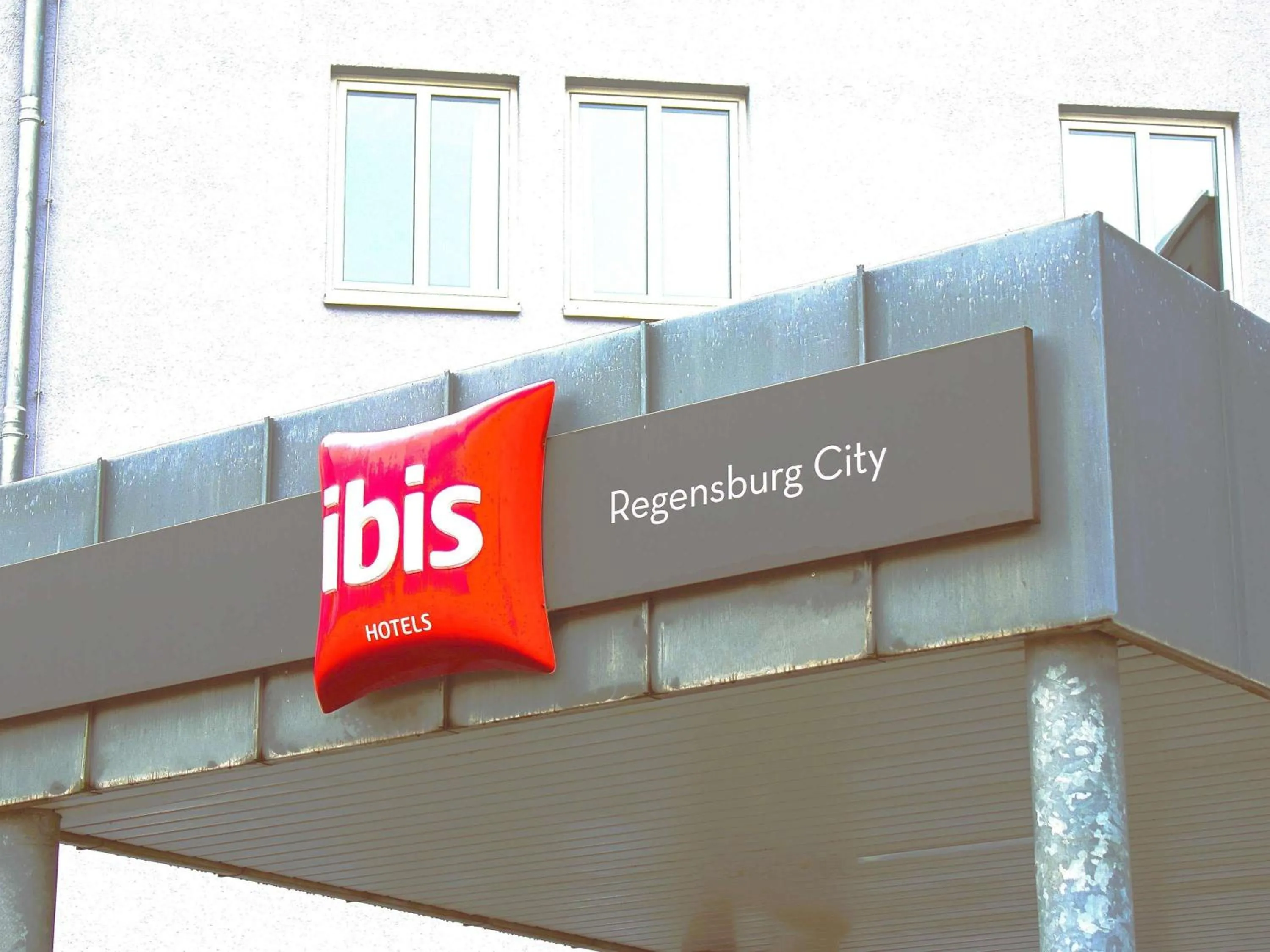 Property building in ibis Hotel Regensburg City
