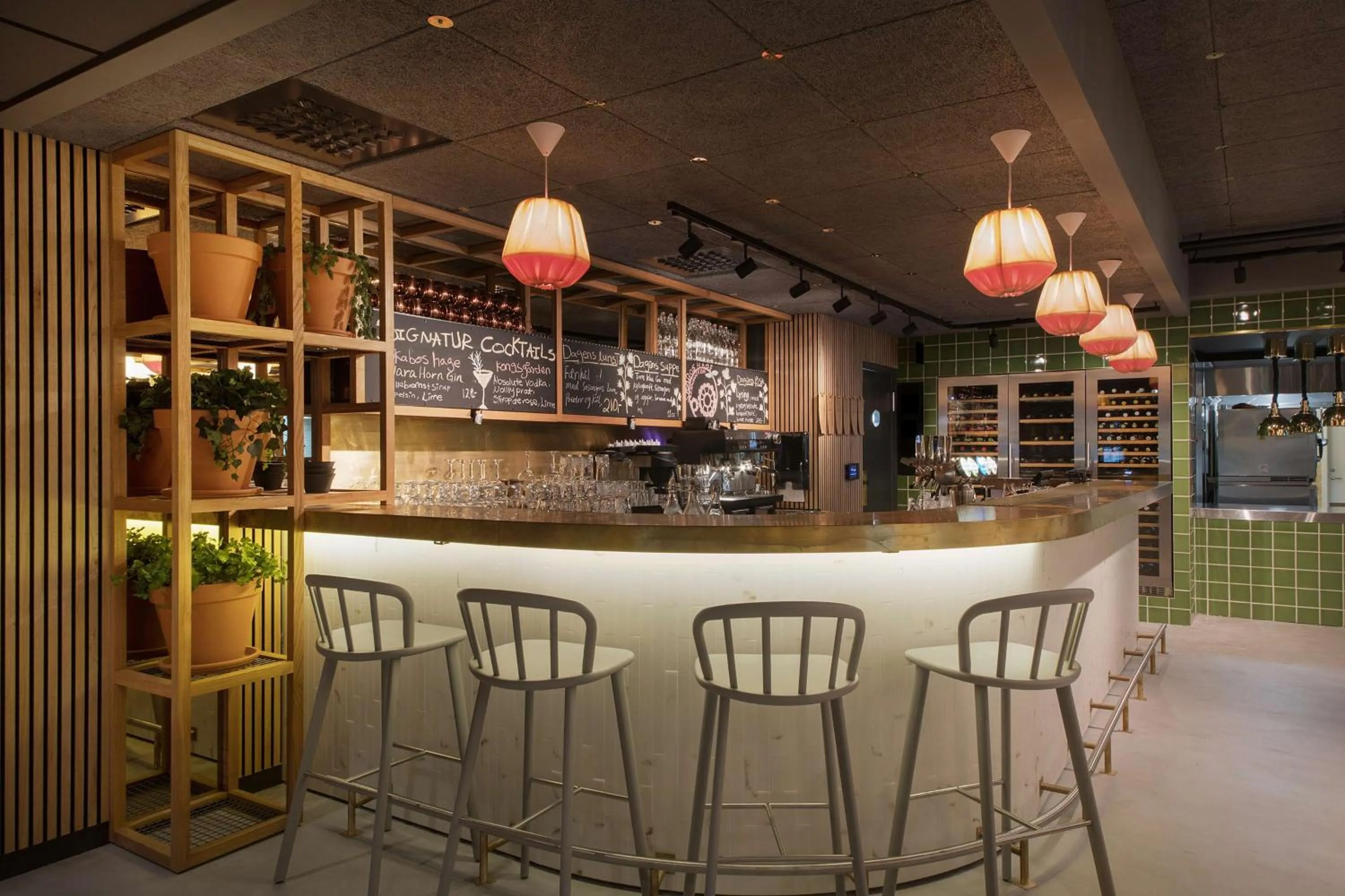 Lounge or bar in Scandic Sjølyst