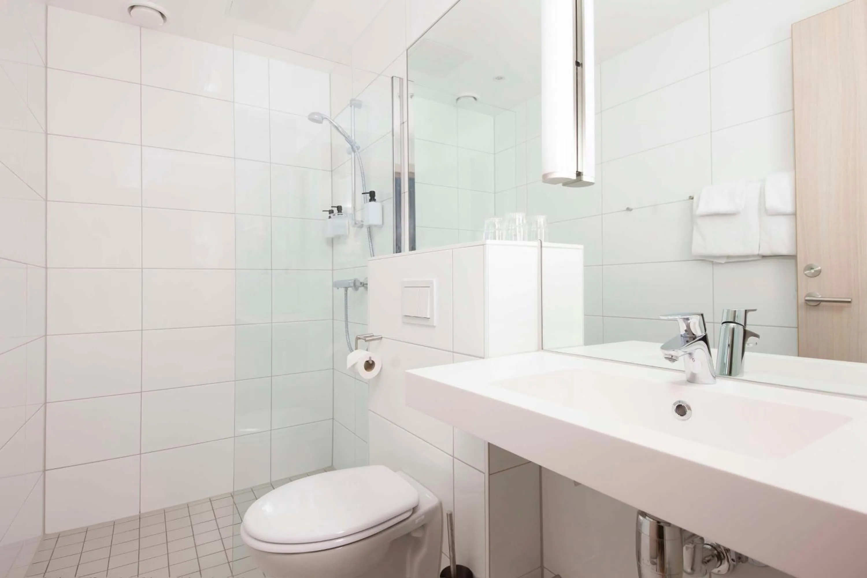 Bedroom in Scandic Sjølyst