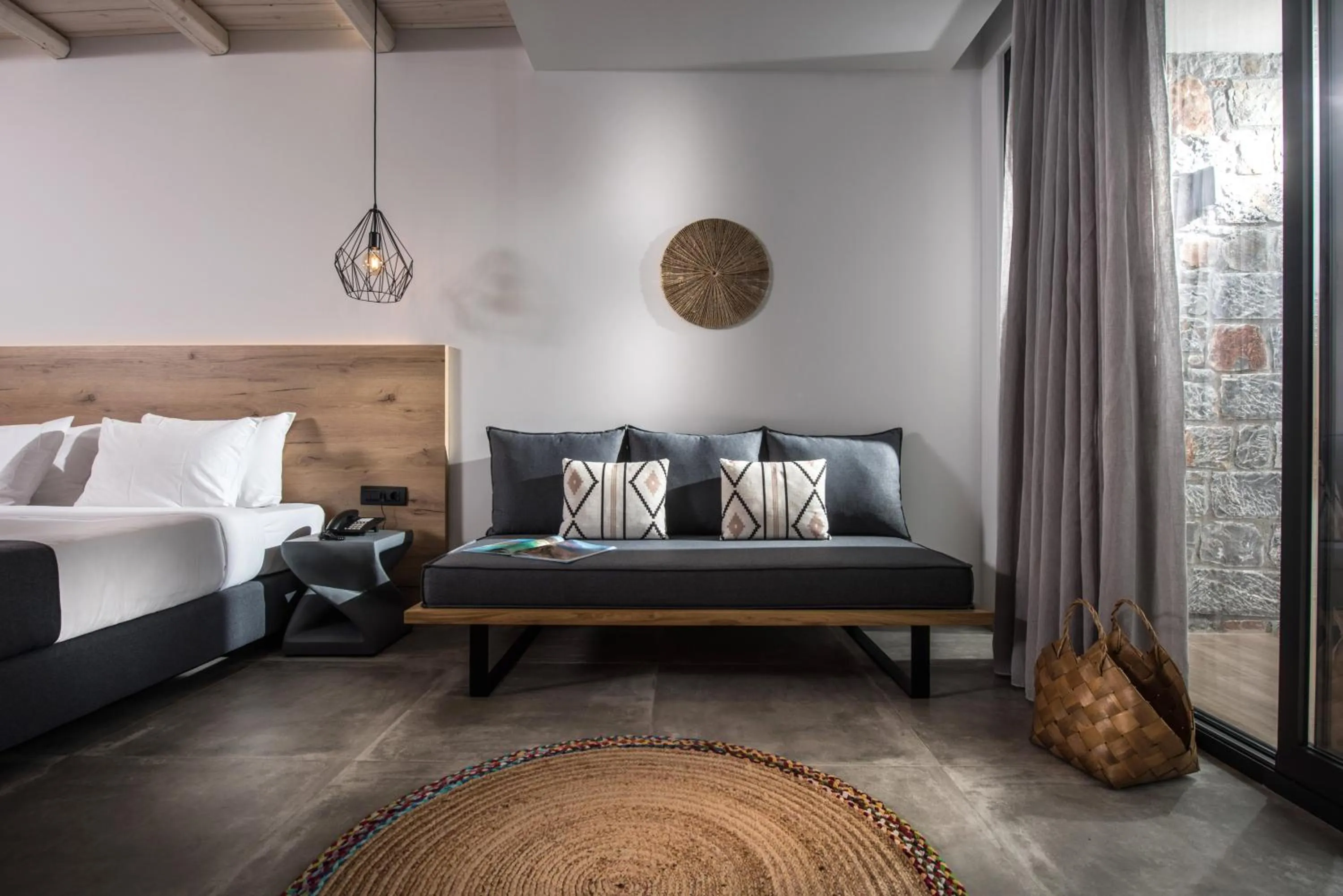 Photo of the whole room, Bed in Casa Blu Boutique Hotel "by Checkin" Adults Only