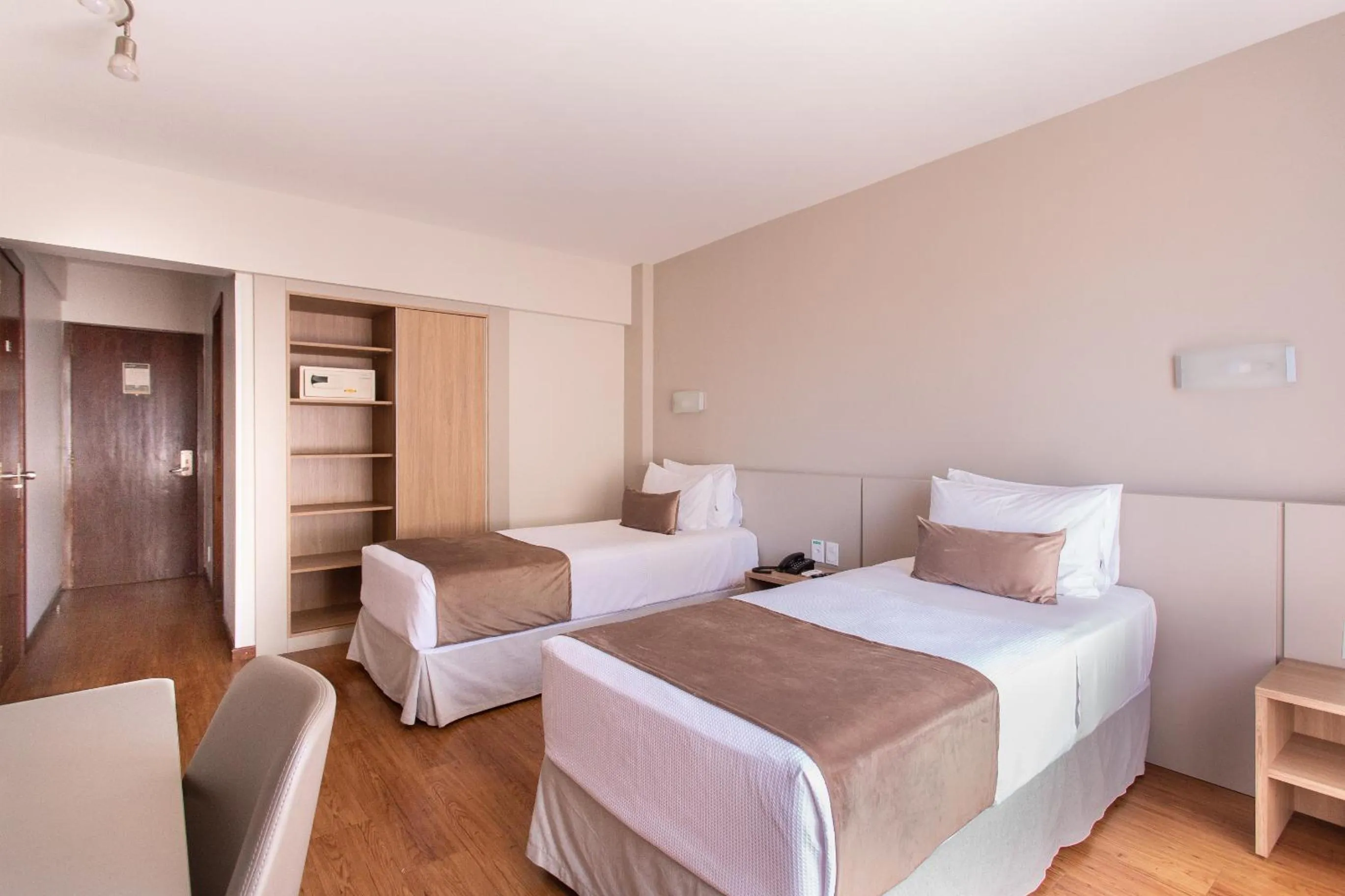 Bed in Jandaia Turismo Hotel