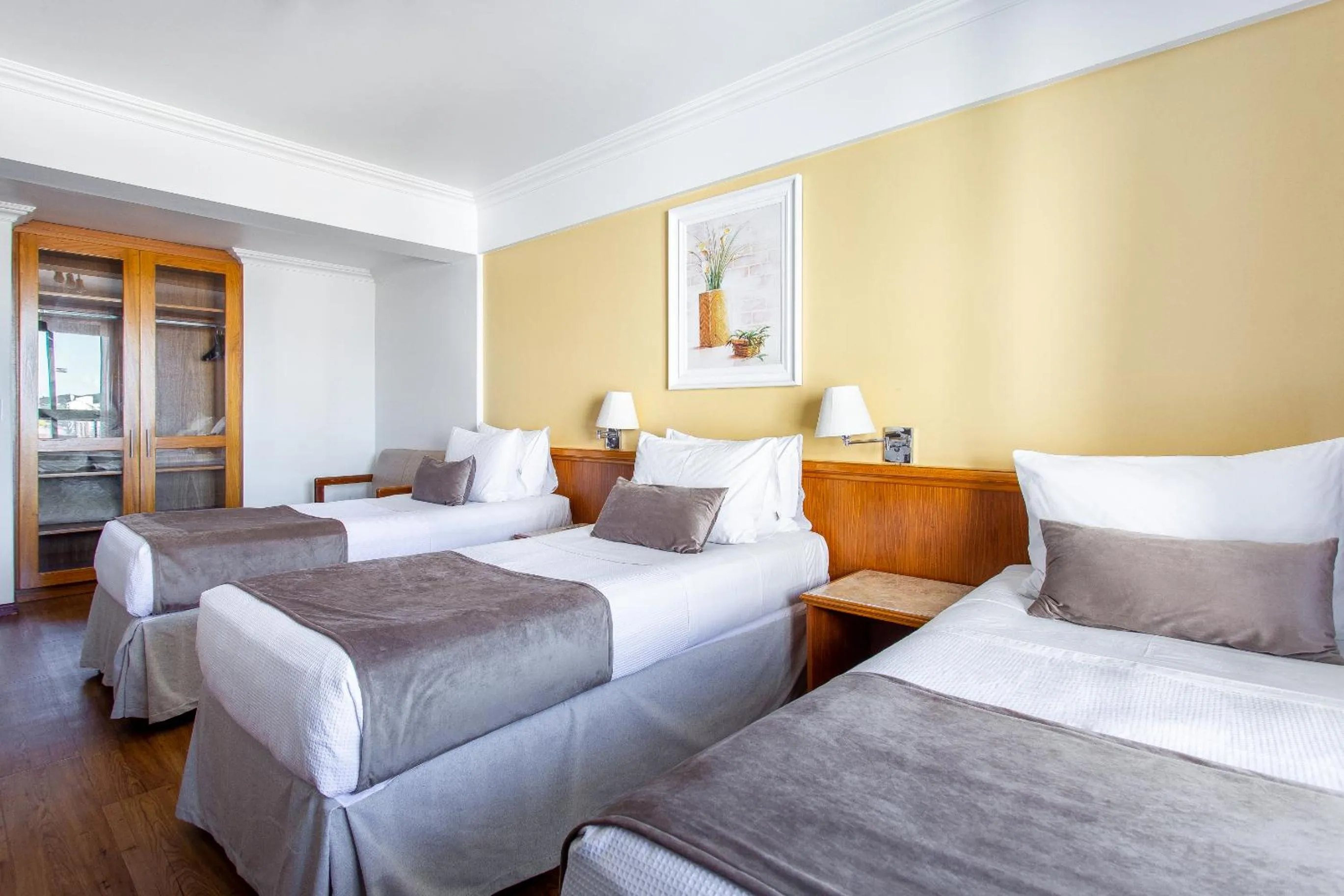 Bed in Jandaia Turismo Hotel