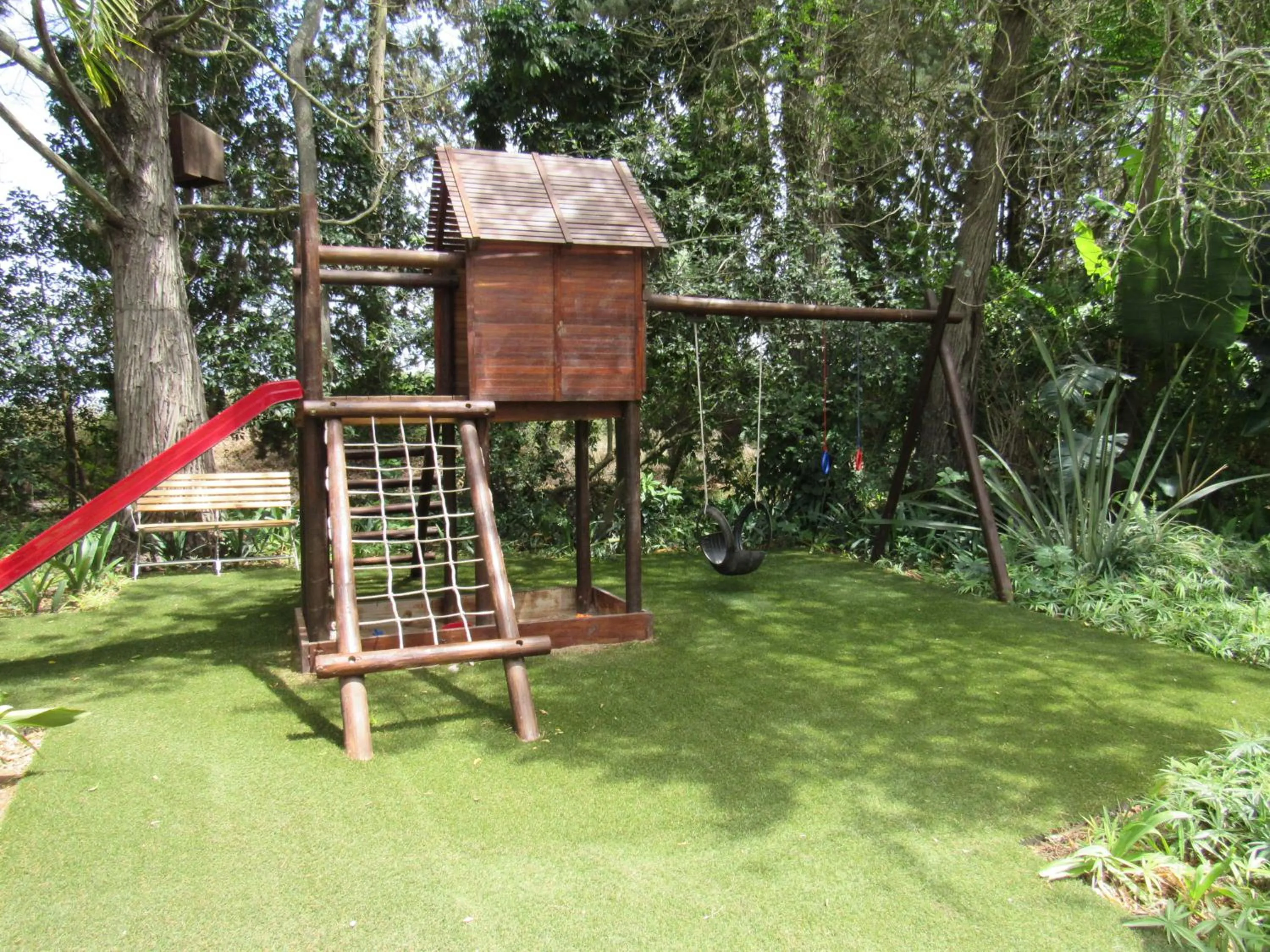 Children play ground in Happy Lands Farmstay