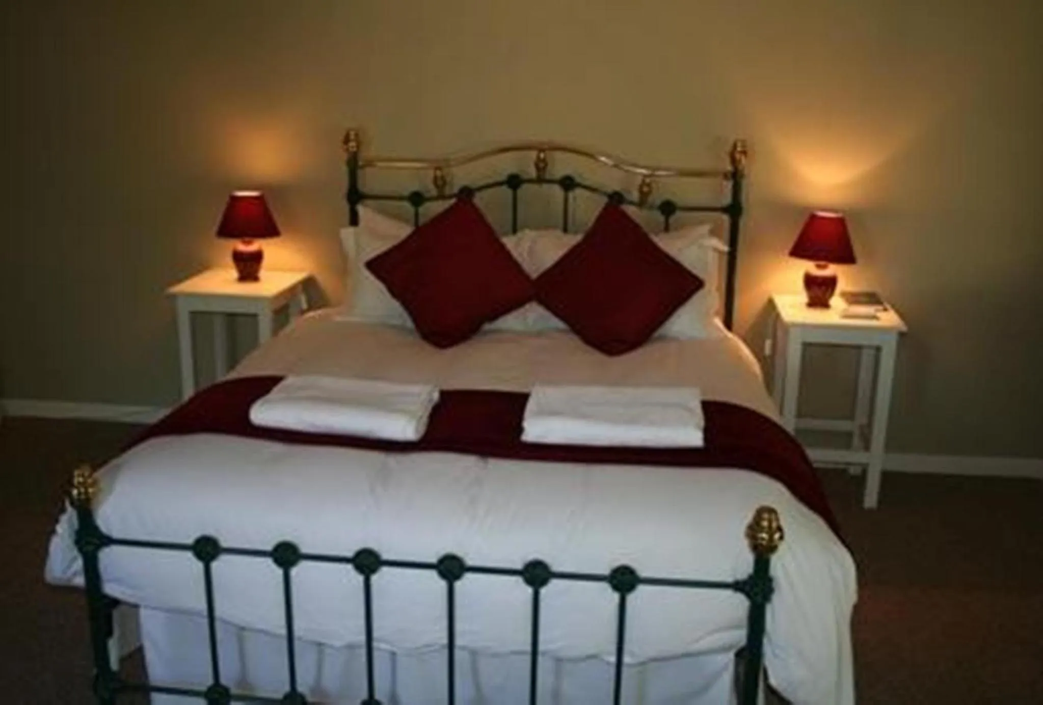 Bed in Karoopark Guest House