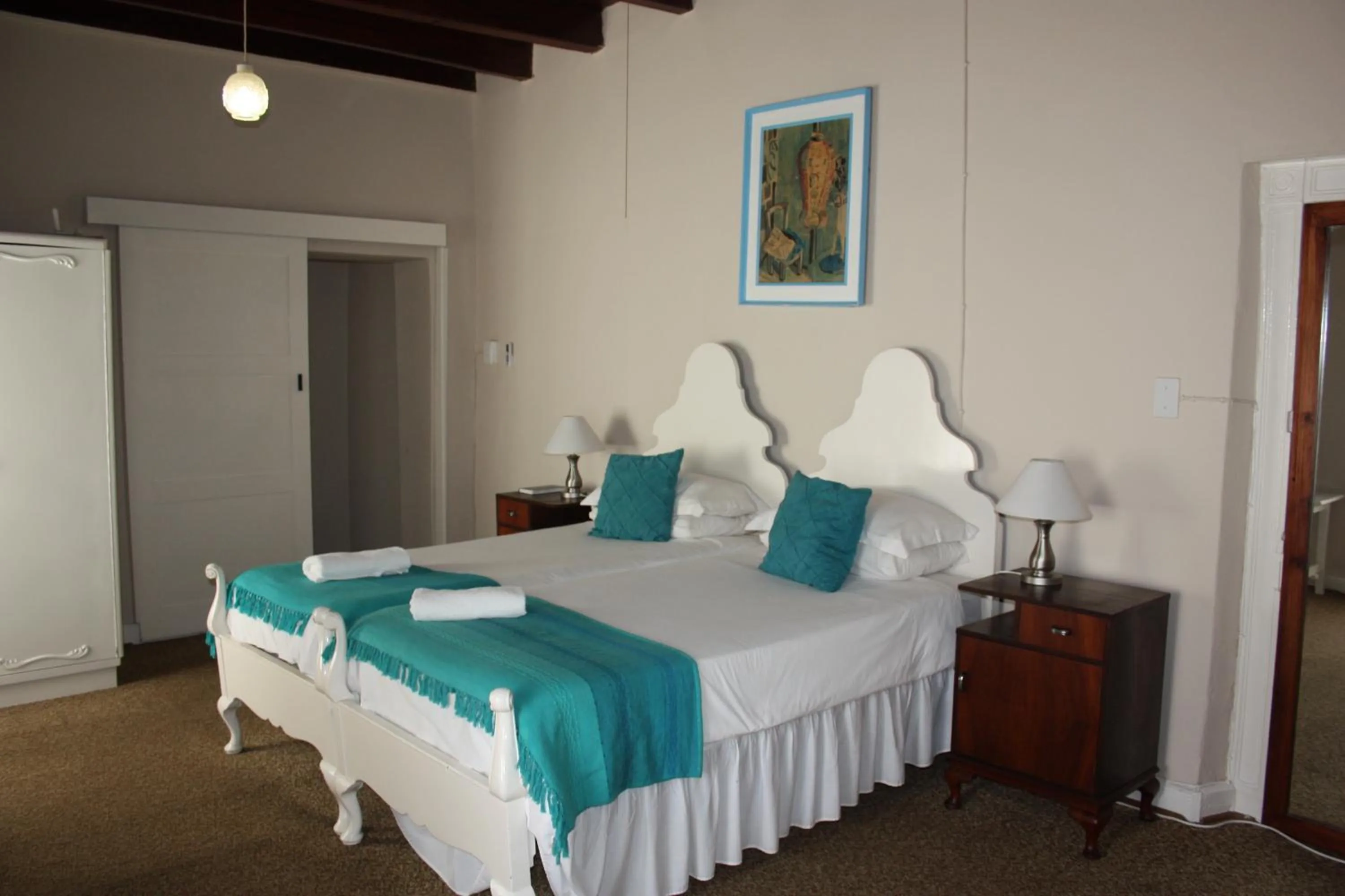 Bed in Karoopark Guest House