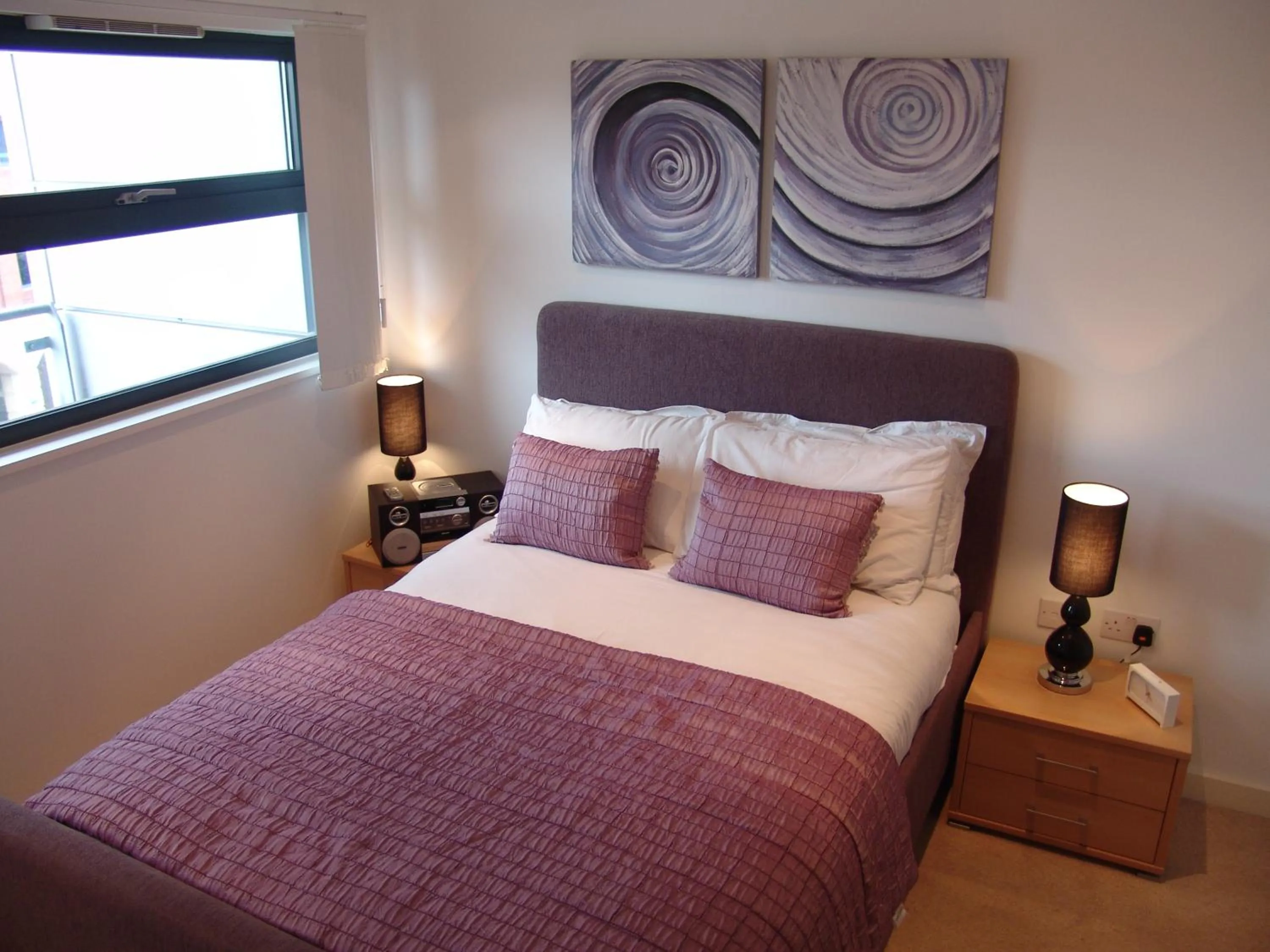 Bed in Quay Apartments
