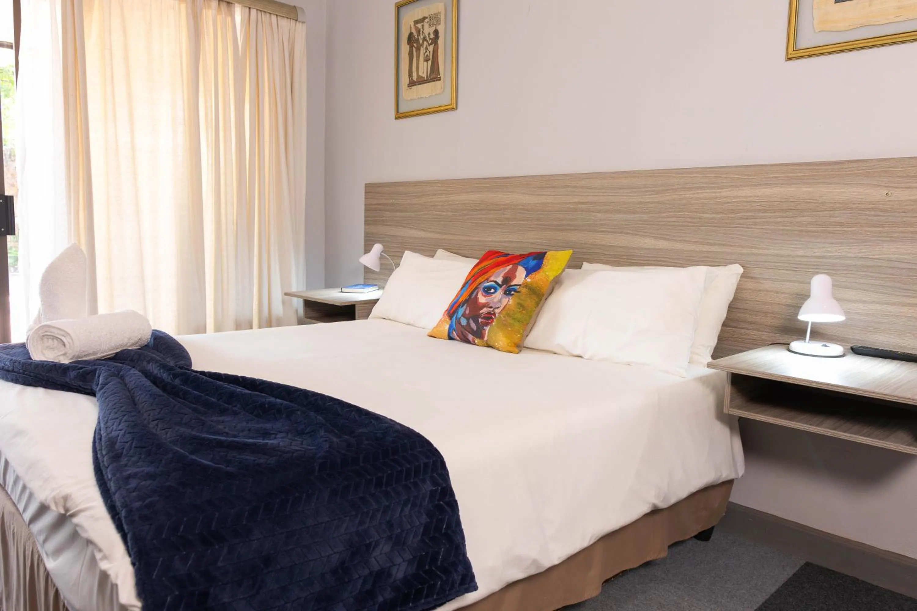 Bed in Gorgeous Gecko Guesthouse