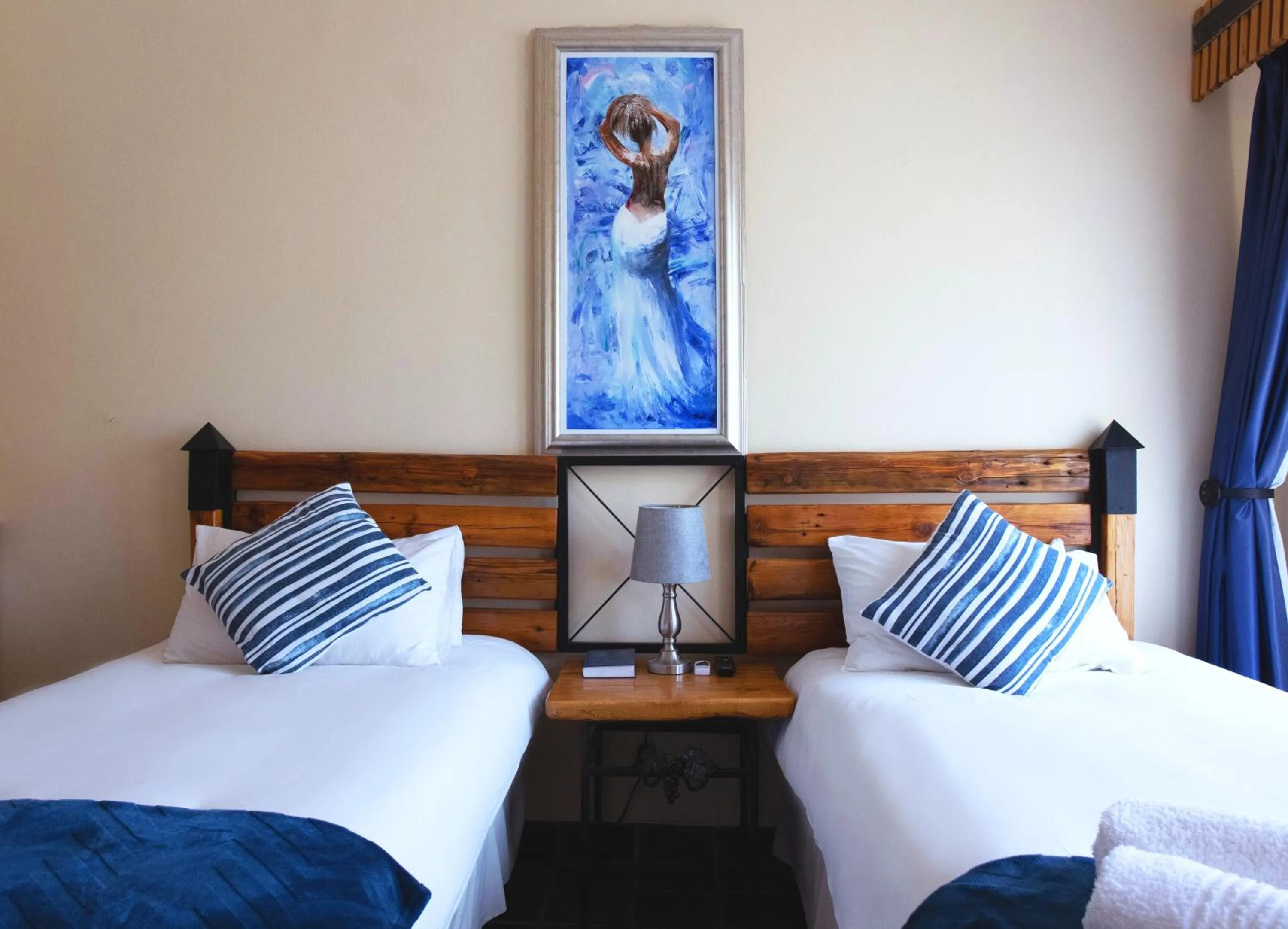 Bed in Gorgeous Gecko Guesthouse