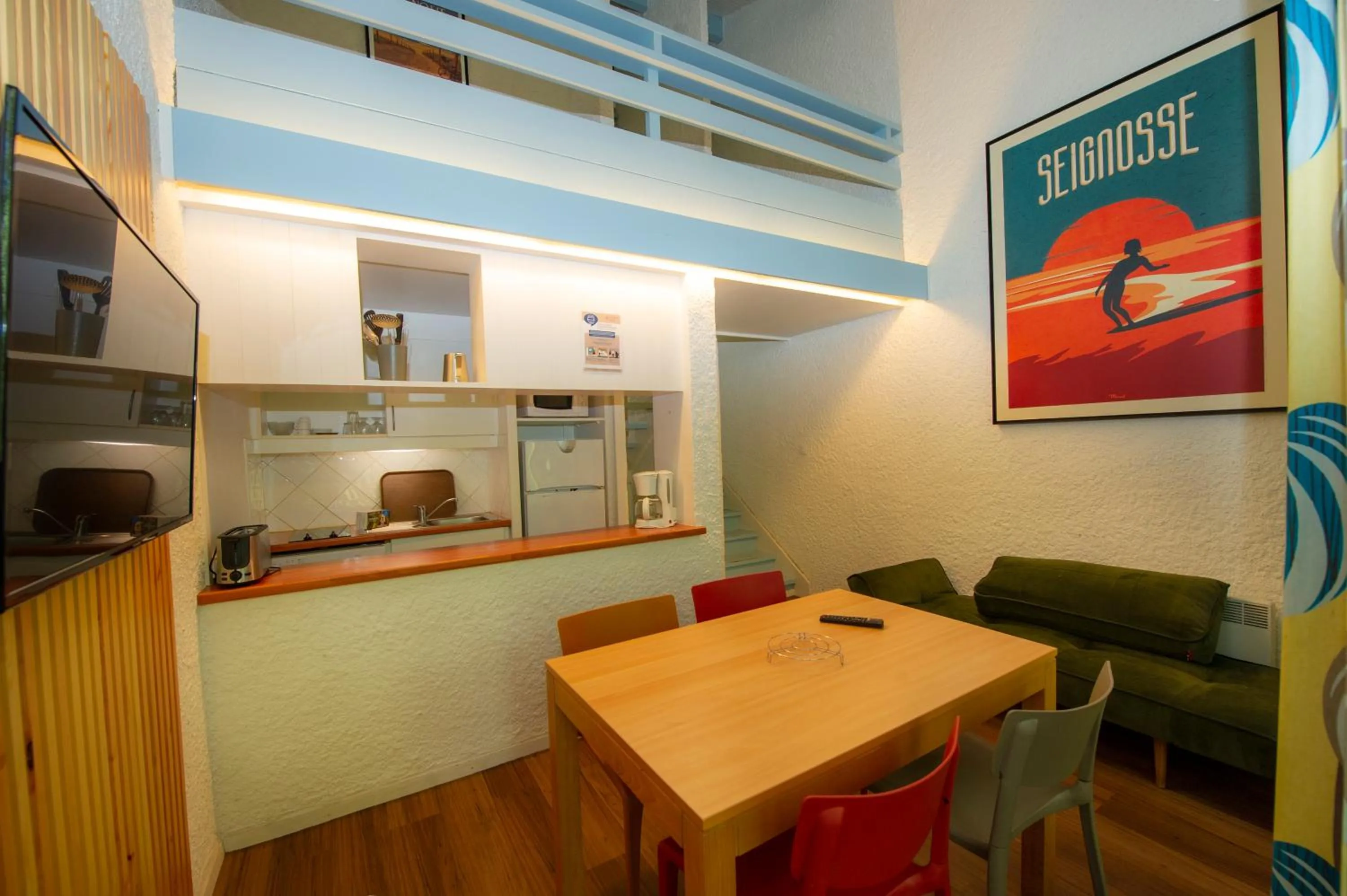 Lounge or bar in Résidence Vacances Bleues Domaine de l'Agréou