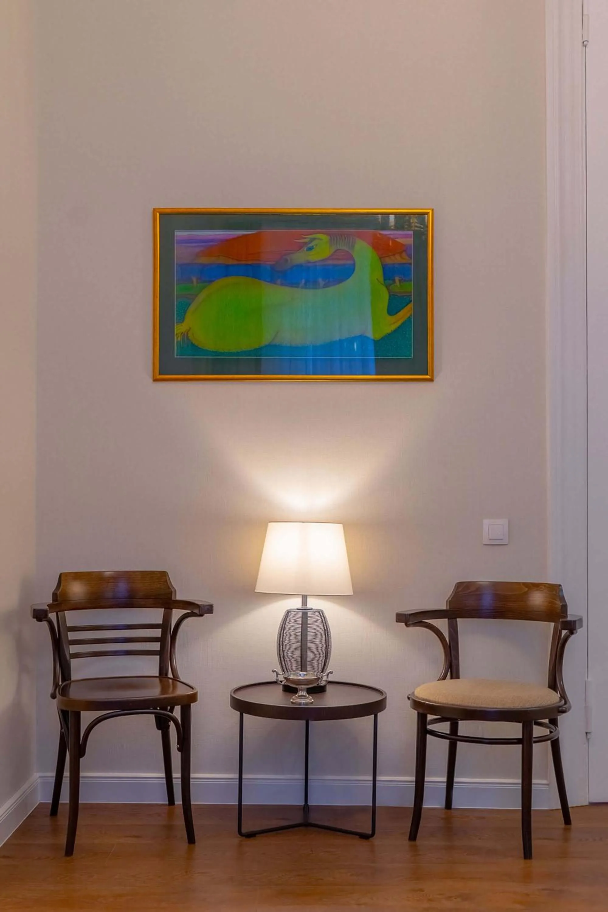 Living room in TIFLIS OPERA Aparthotel