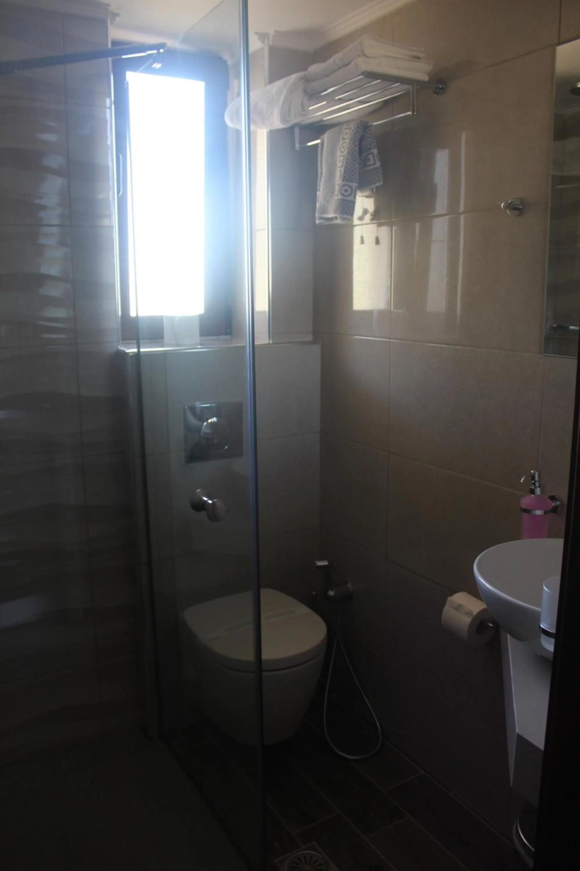 Shower in Sunny Suites
