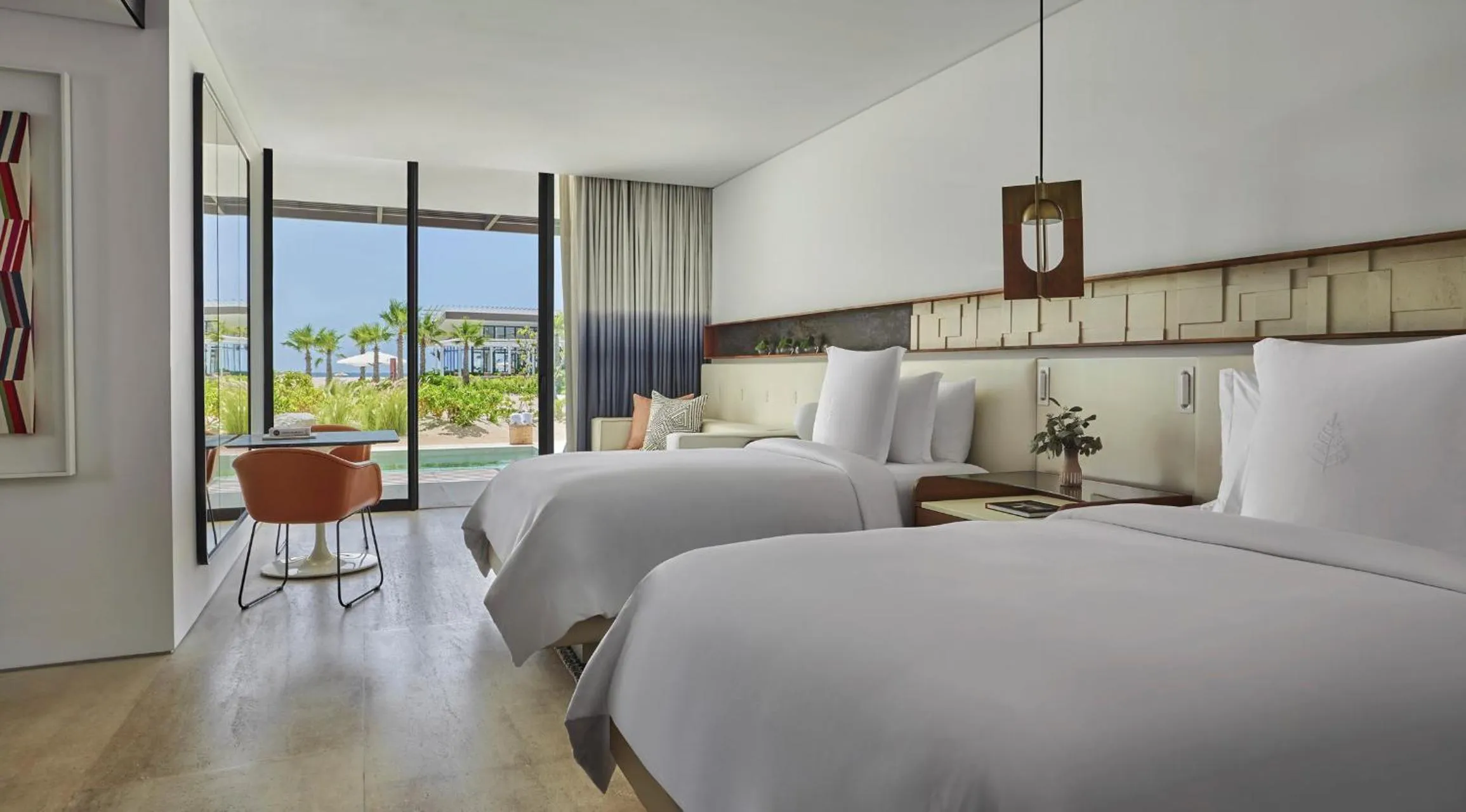 Bedroom, Bed in Four Seasons Resort Los Cabos