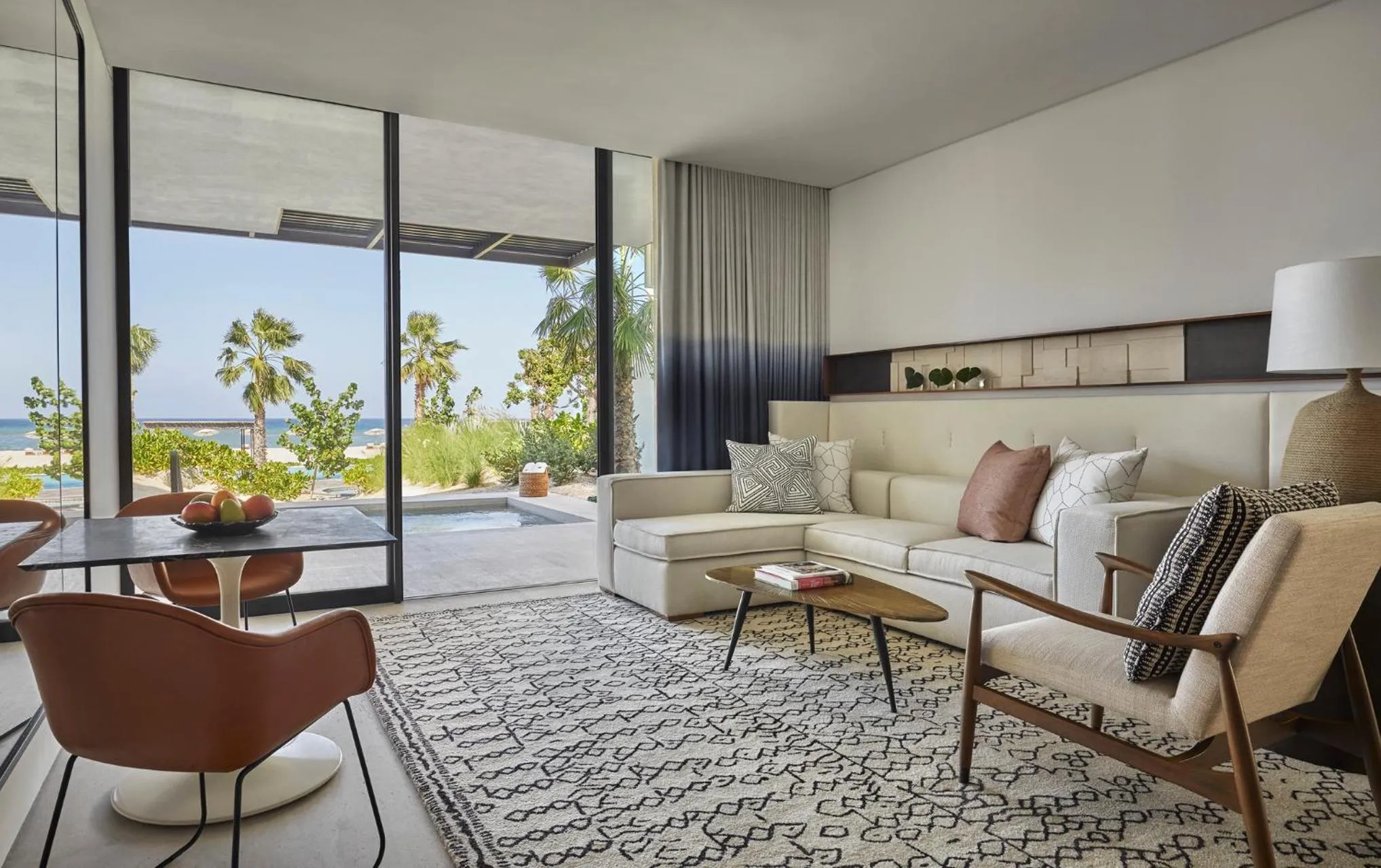 Living room in Four Seasons Resort Los Cabos