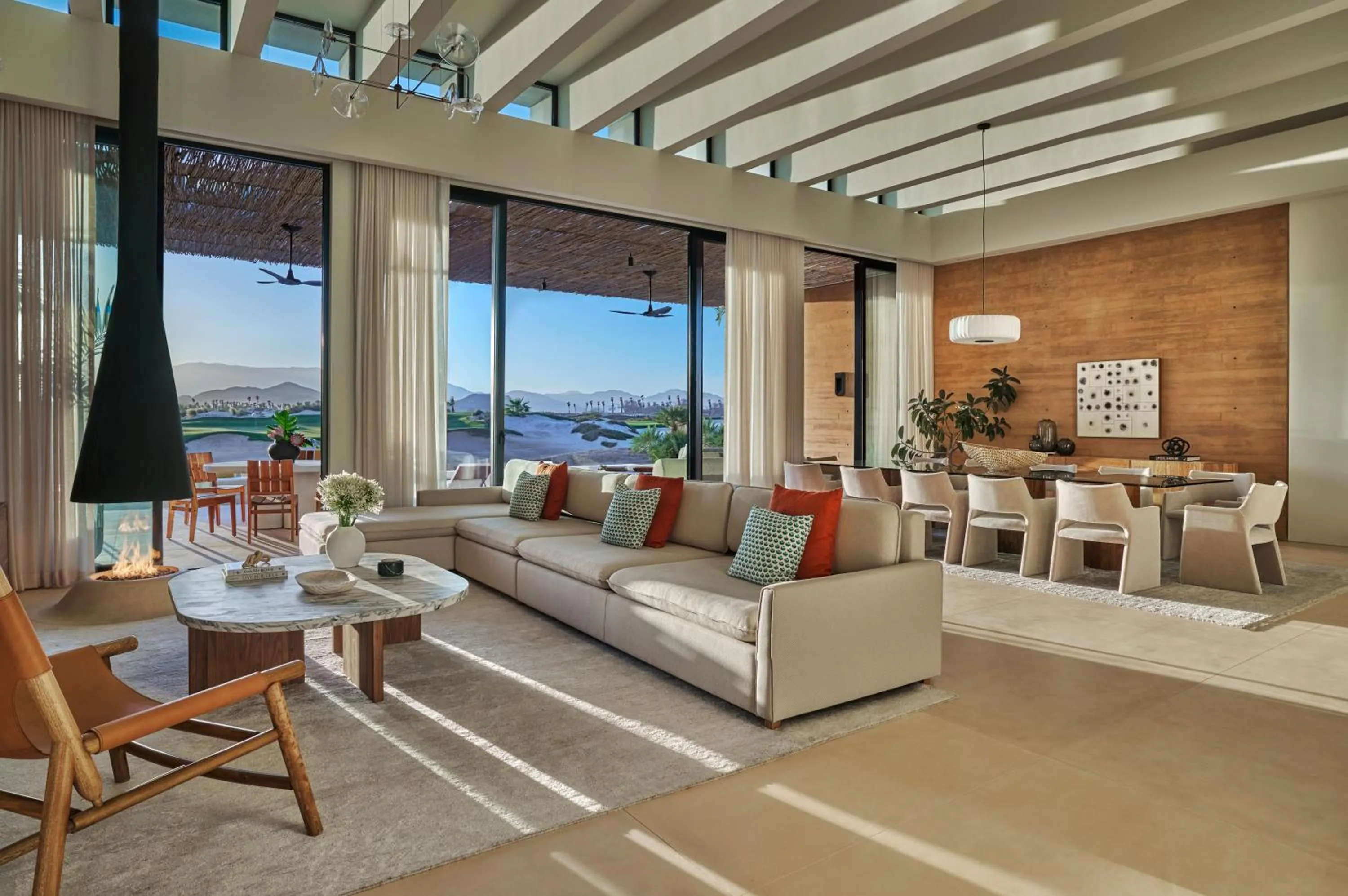 Living room in Four Seasons Resort Los Cabos