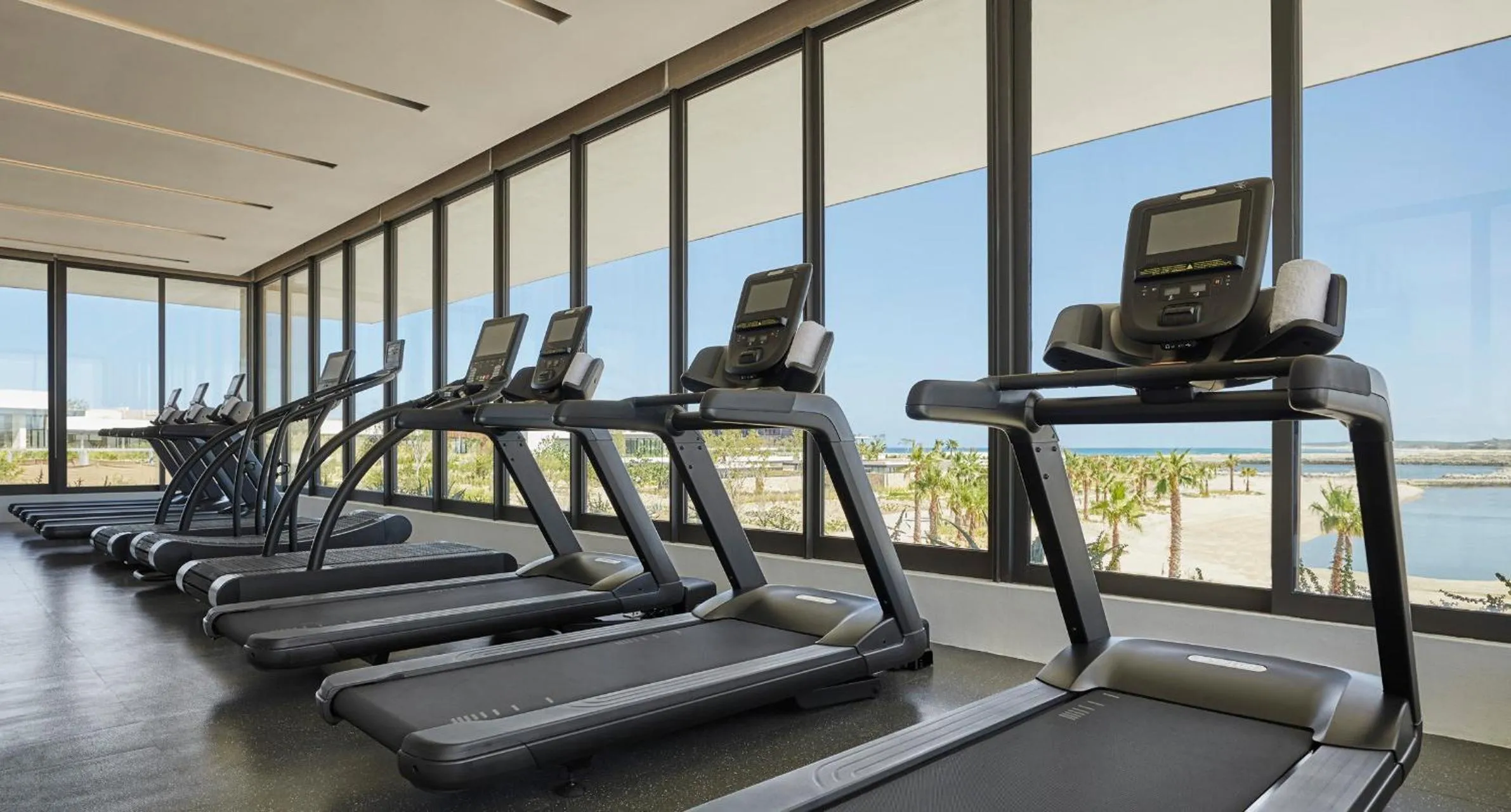 Fitness centre/facilities in Four Seasons Resort Los Cabos