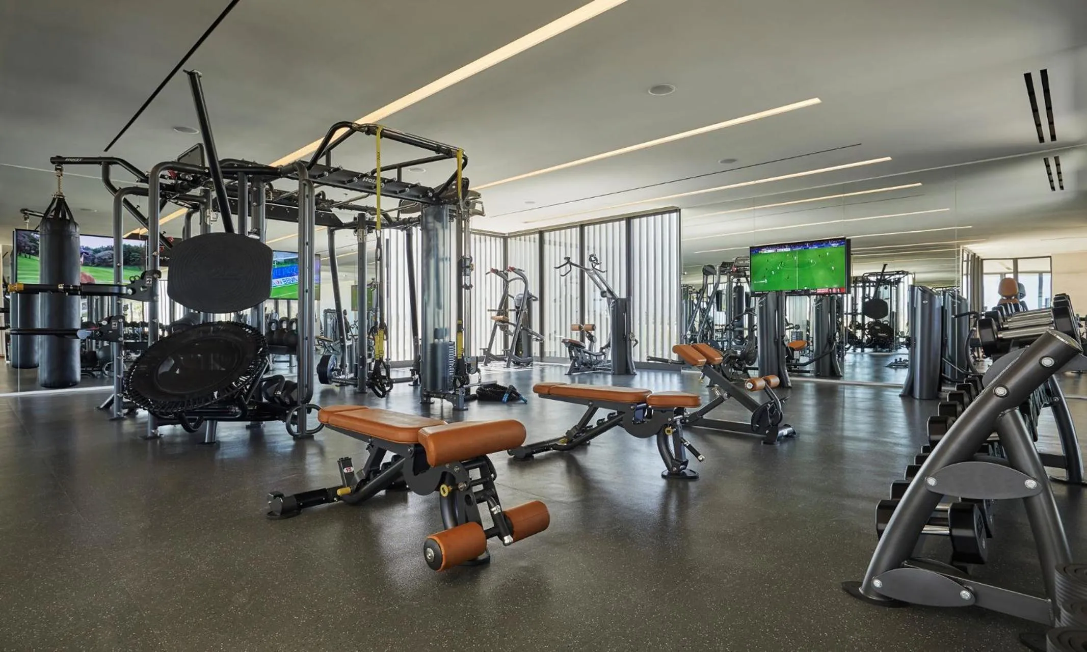 Fitness centre/facilities in Four Seasons Resort Los Cabos